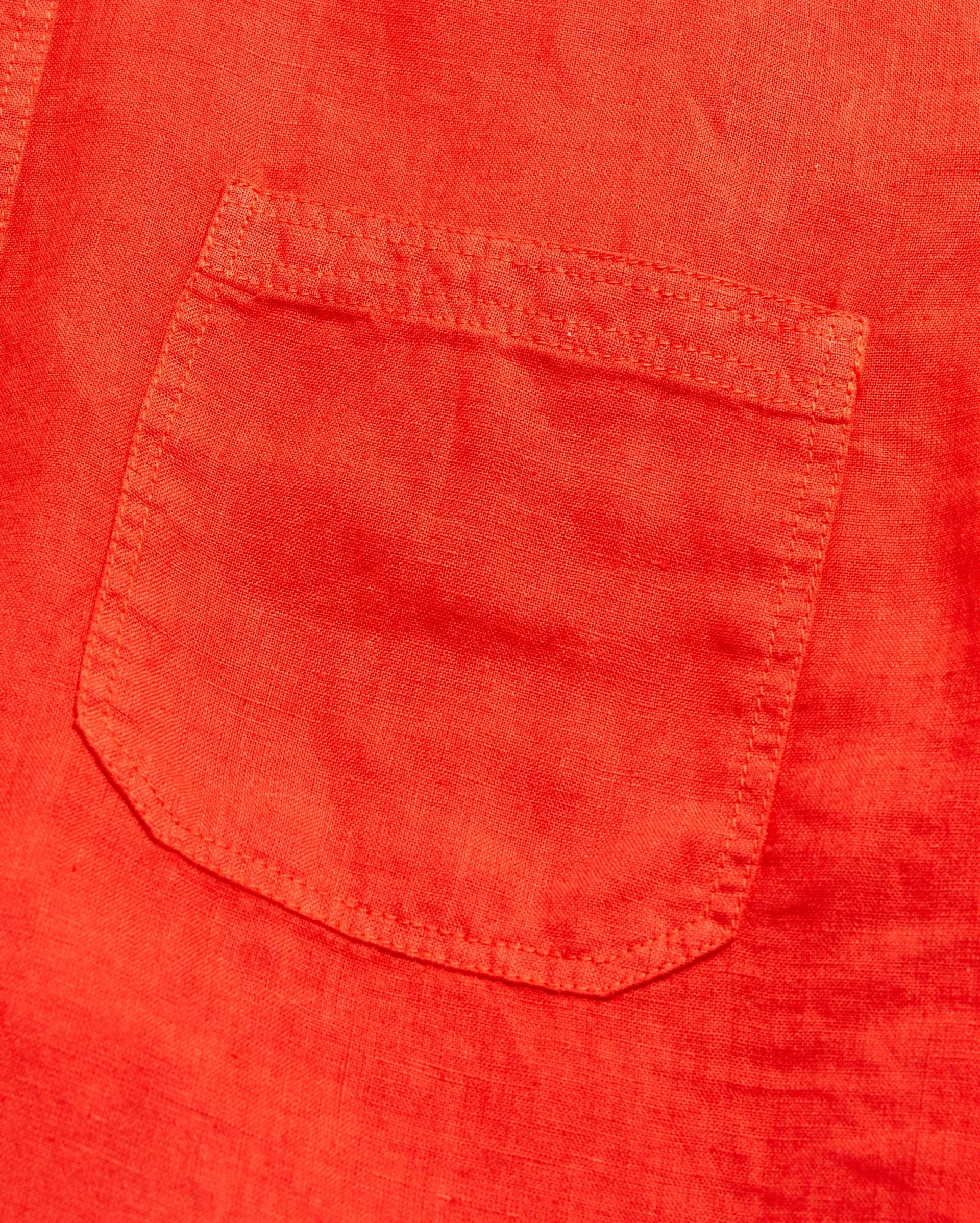 Short Sleeve Linen Tuscumbia Shirt Button Down sold by Billy Reid product image thumbnail 4