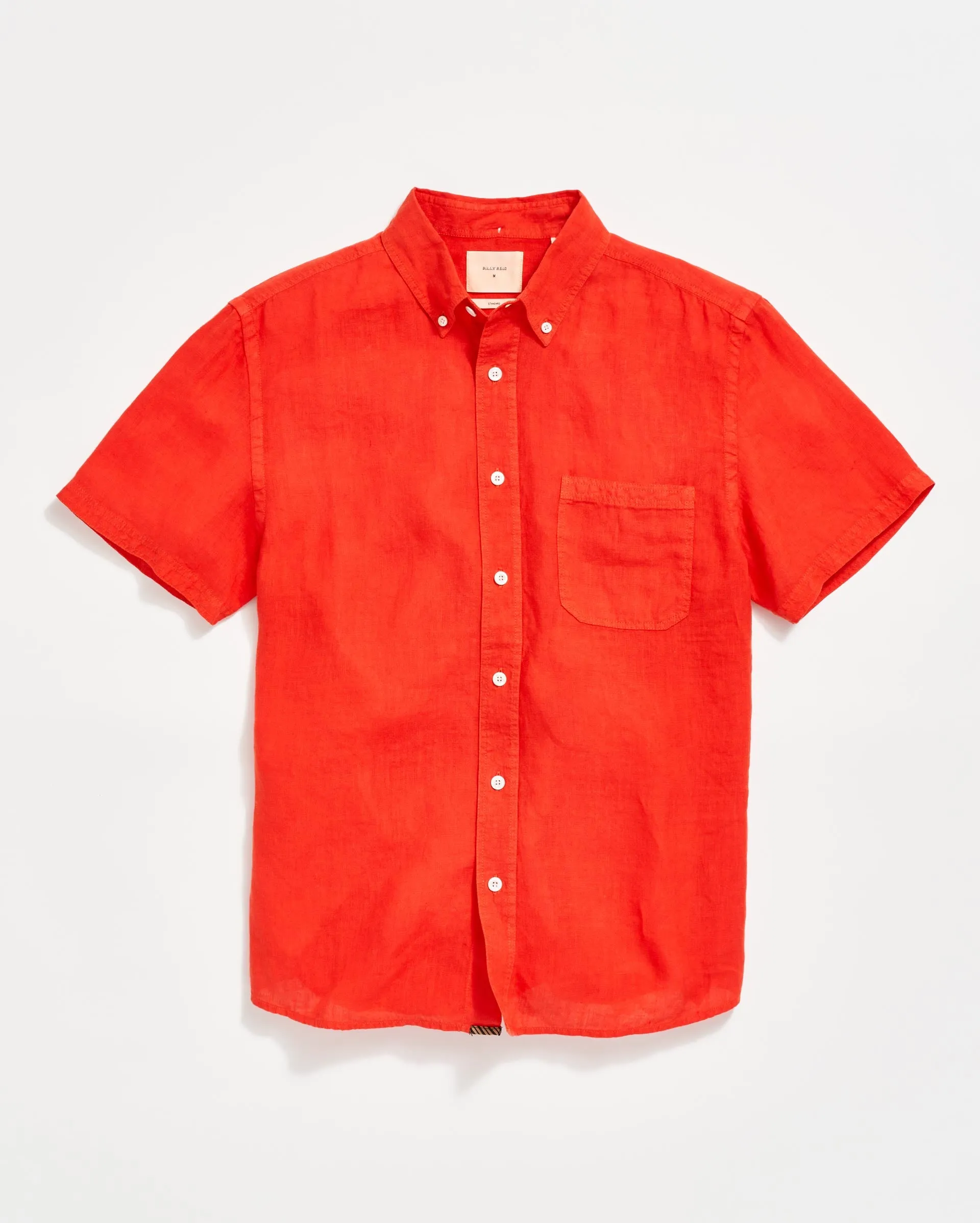 Short Sleeve Linen Tuscumbia Shirt Button Down sold by Billy Reid
