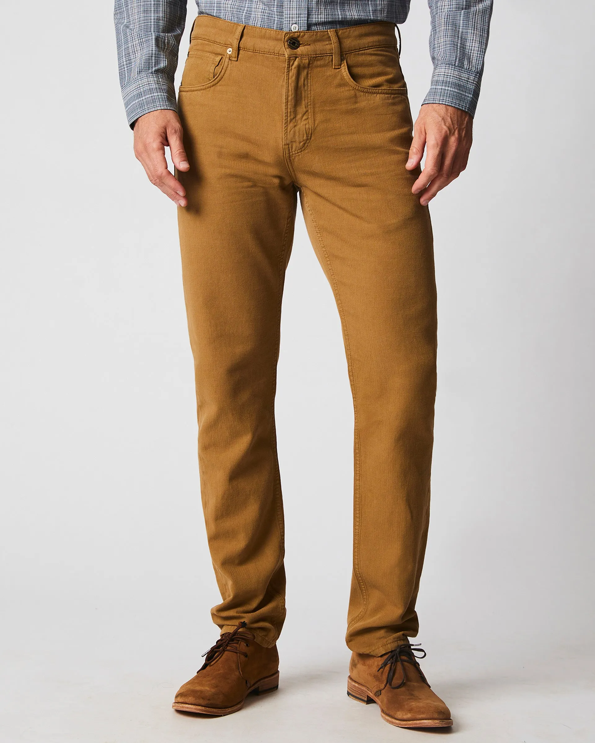 Cotton Linen 5 Pocket Pant sold by Billy Reid product image thumbnail 2