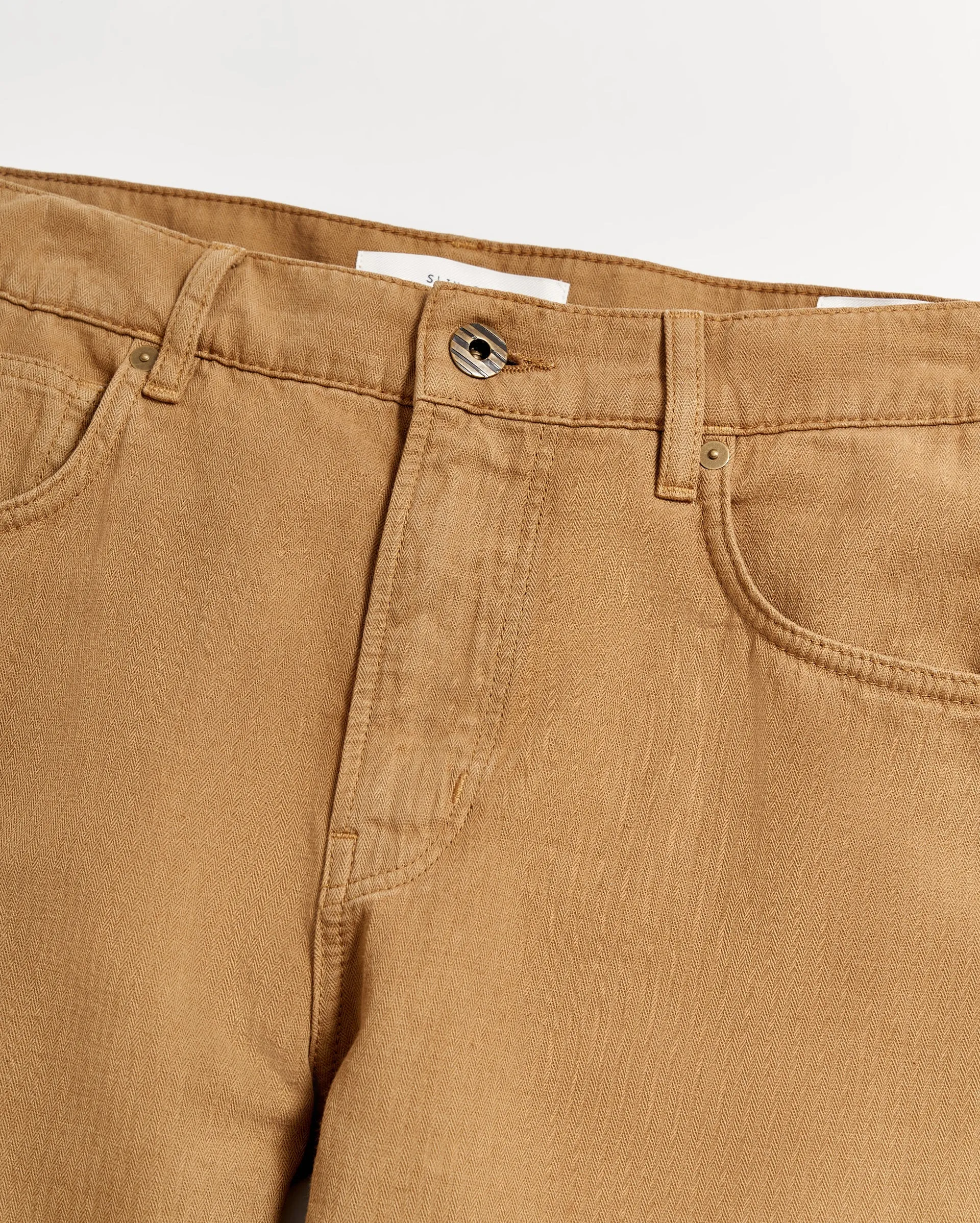 Cotton Linen 5 Pocket Pant sold by Billy Reid product image thumbnail 3