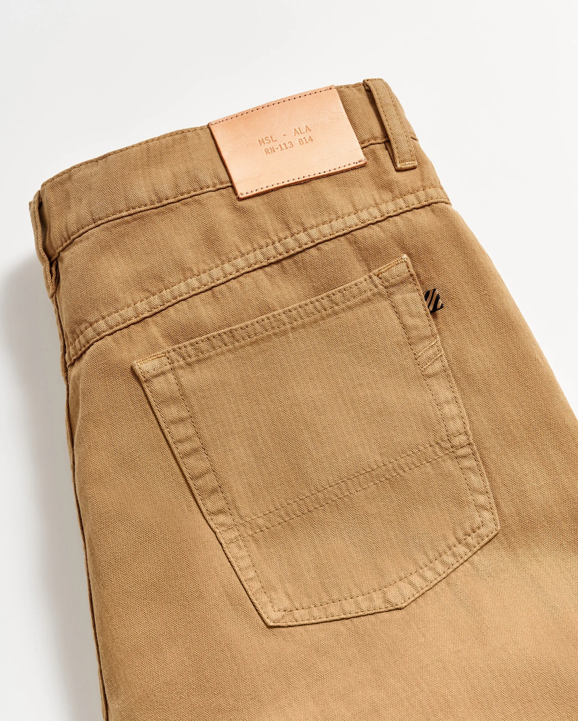 Cotton Linen 5 Pocket Pant sold by Billy Reid product image thumbnail 5