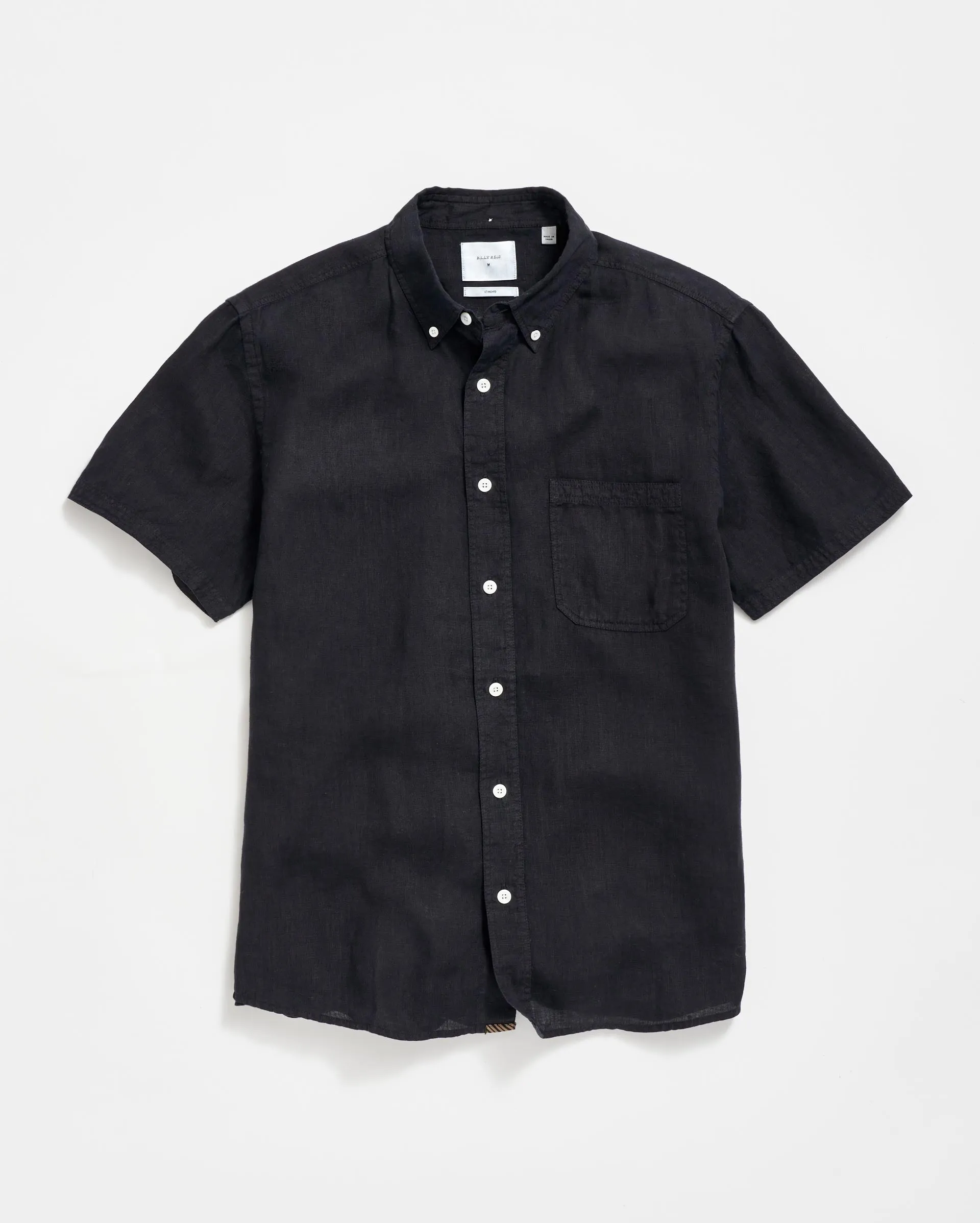 Short Sleeve Linen Tuscumbia Shirt Button Down sold by Billy Reid
