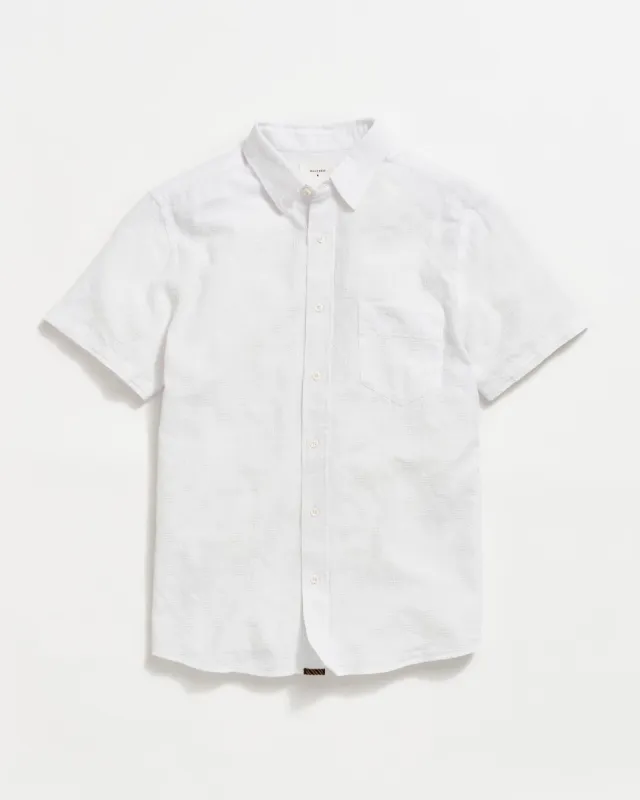 Short Sleeve Jacquard Cypress Shirt sold by Billy Reid