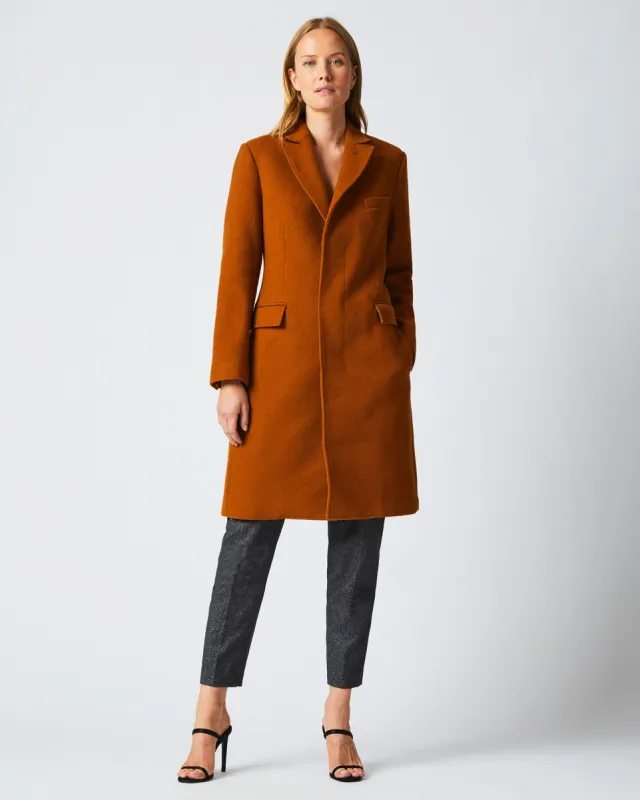 Peak Lapel Crombie sold by Billy Reid