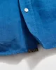 Short Sleeve Linen Tuscumbia Shirt Button Down sold by Billy Reid