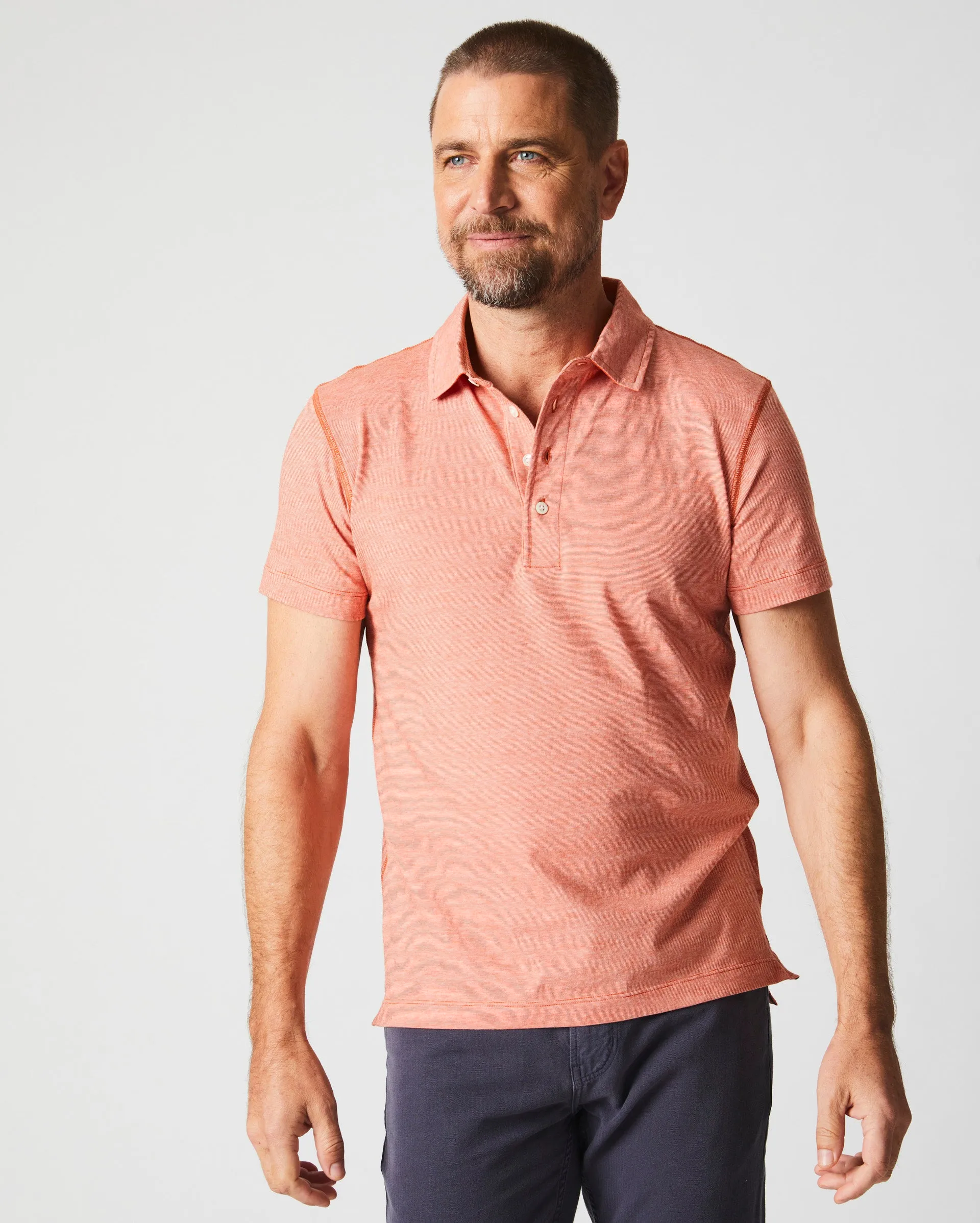 Stripe Pensacola Polo sold by Billy Reid product image thumbnail 2