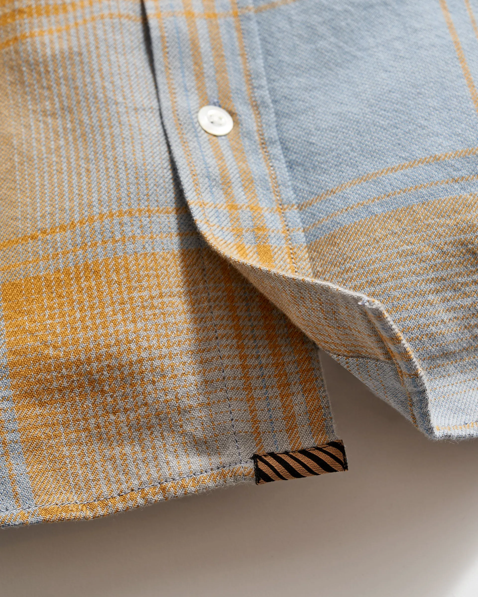 Large Scale Plaid Western Shirt sold by Billy Reid product image thumbnail 5