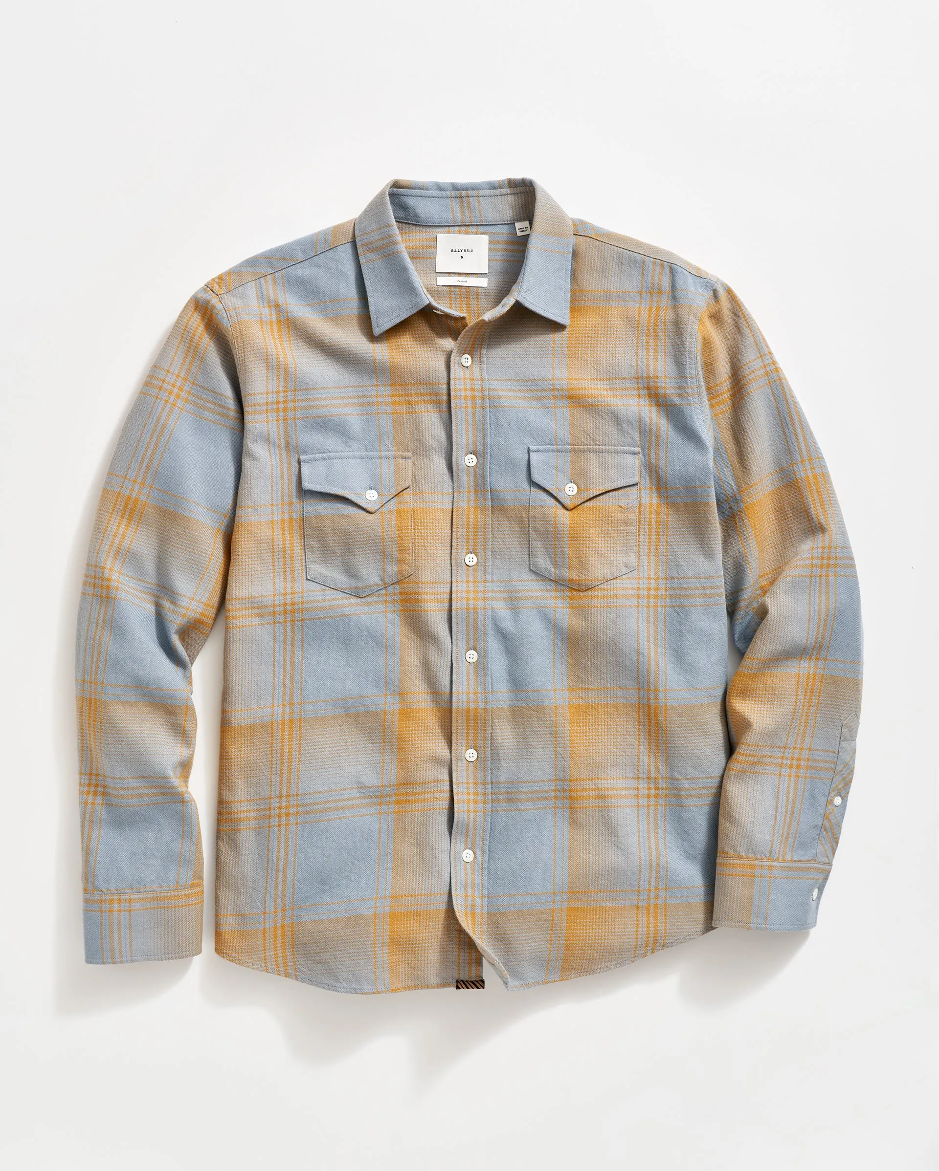 Large Scale Plaid Western Shirt sold by Billy Reid