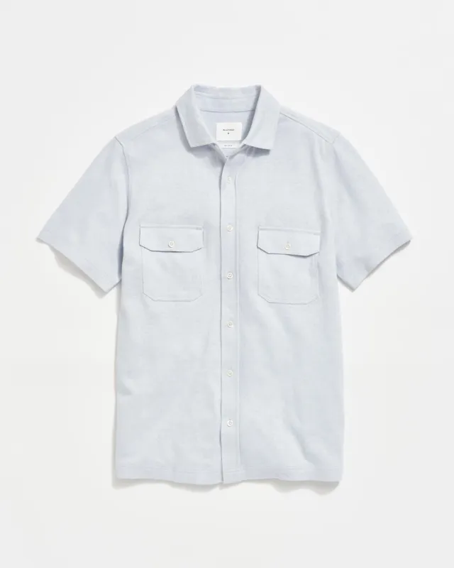 Short Sleeve Hemp Cotton Knit Shirt sold by Billy Reid