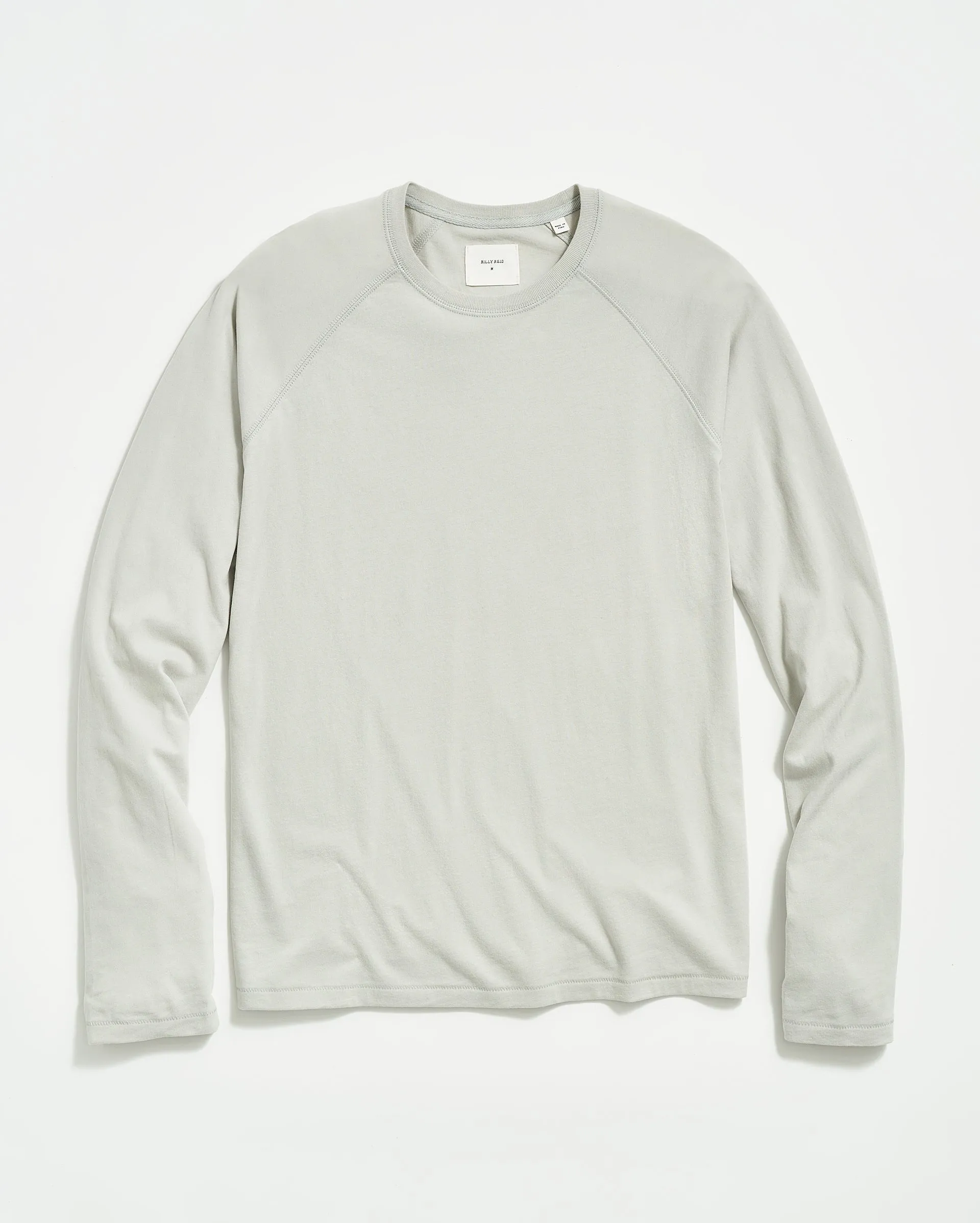 L/S SUEDED COTTON CREW sold by Billy Reid