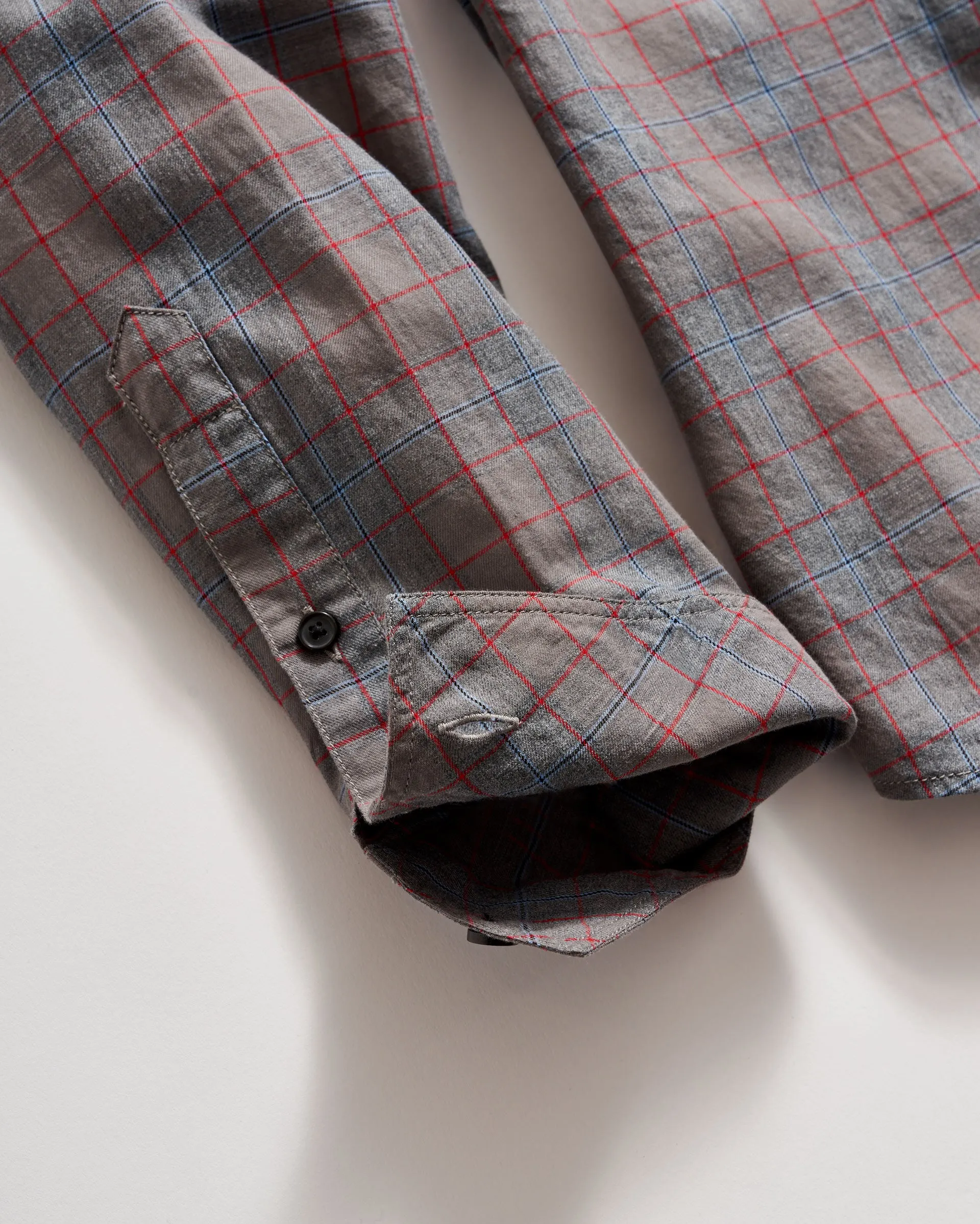 Melange Plaid Tuscumbia Shirt Button Down sold by Billy Reid product image thumbnail 5