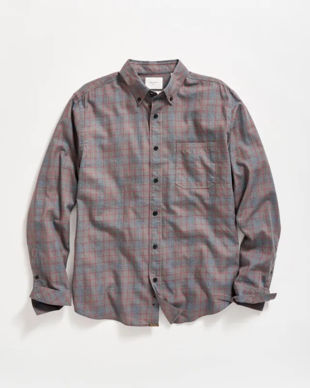 Melange Plaid Tuscumbia Shirt Button Down sold by Billy Reid