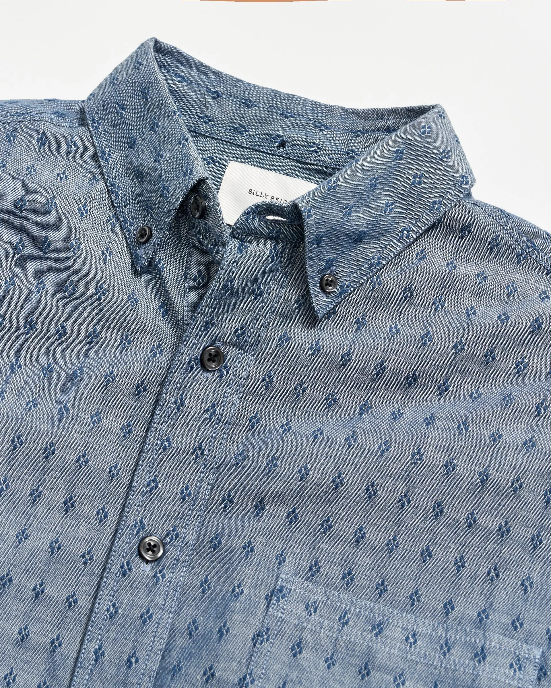 Diamond Dobby Tuscumbia Shirt Button Down sold by Billy Reid product image thumbnail 3
