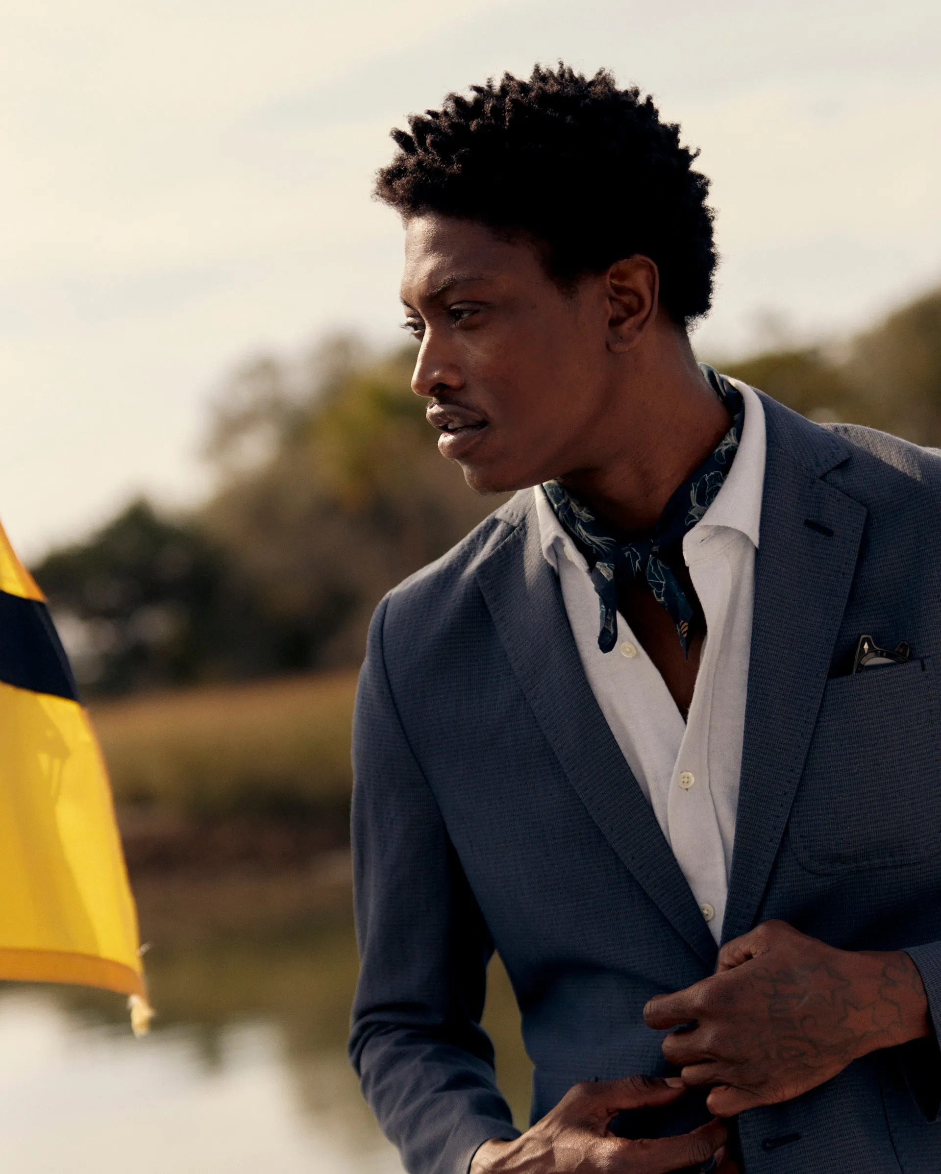 GARDEN BANDANA sold by Billy Reid product image thumbnail 3