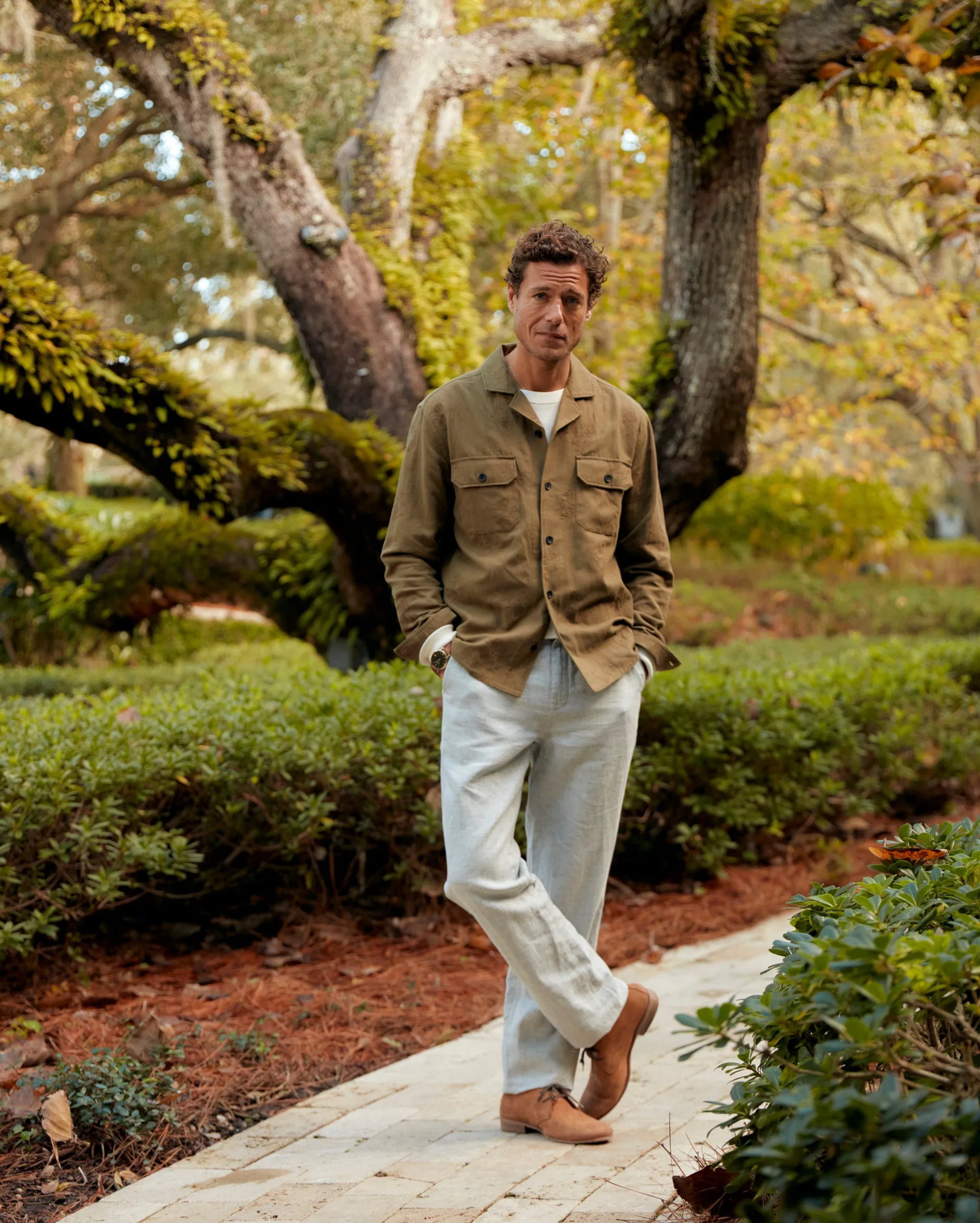 Herringbone Michael Pant sold by Billy Reid product image thumbnail 2