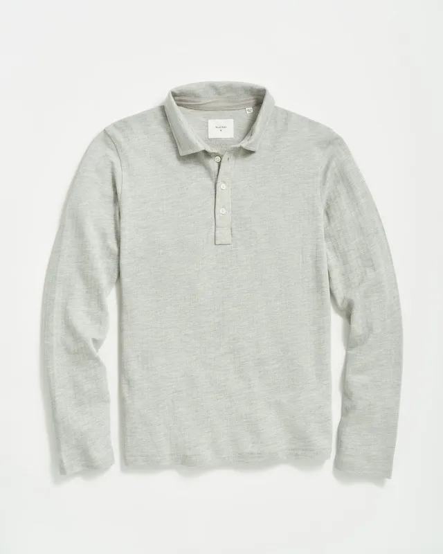 L/S Herringbone Polo sold by Billy Reid