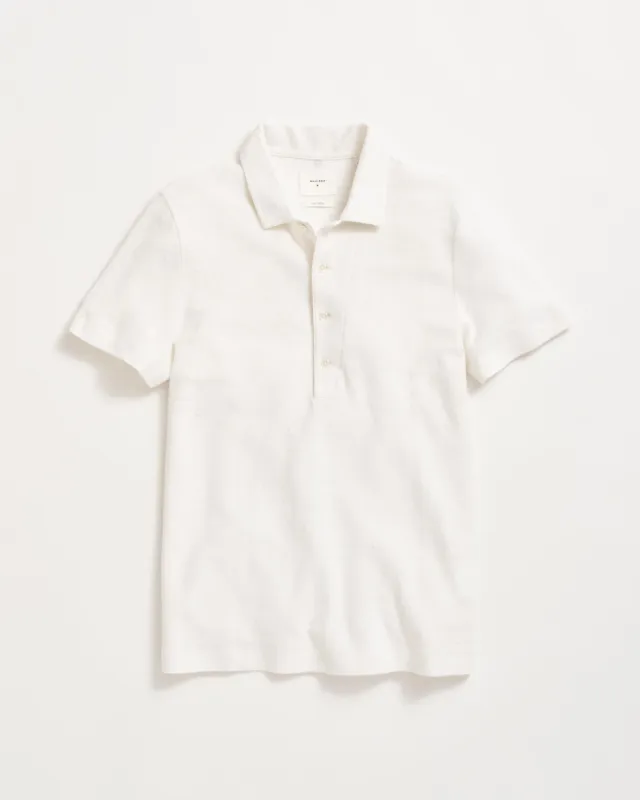 Hemp Cotton Twill Polo sold by Billy Reid