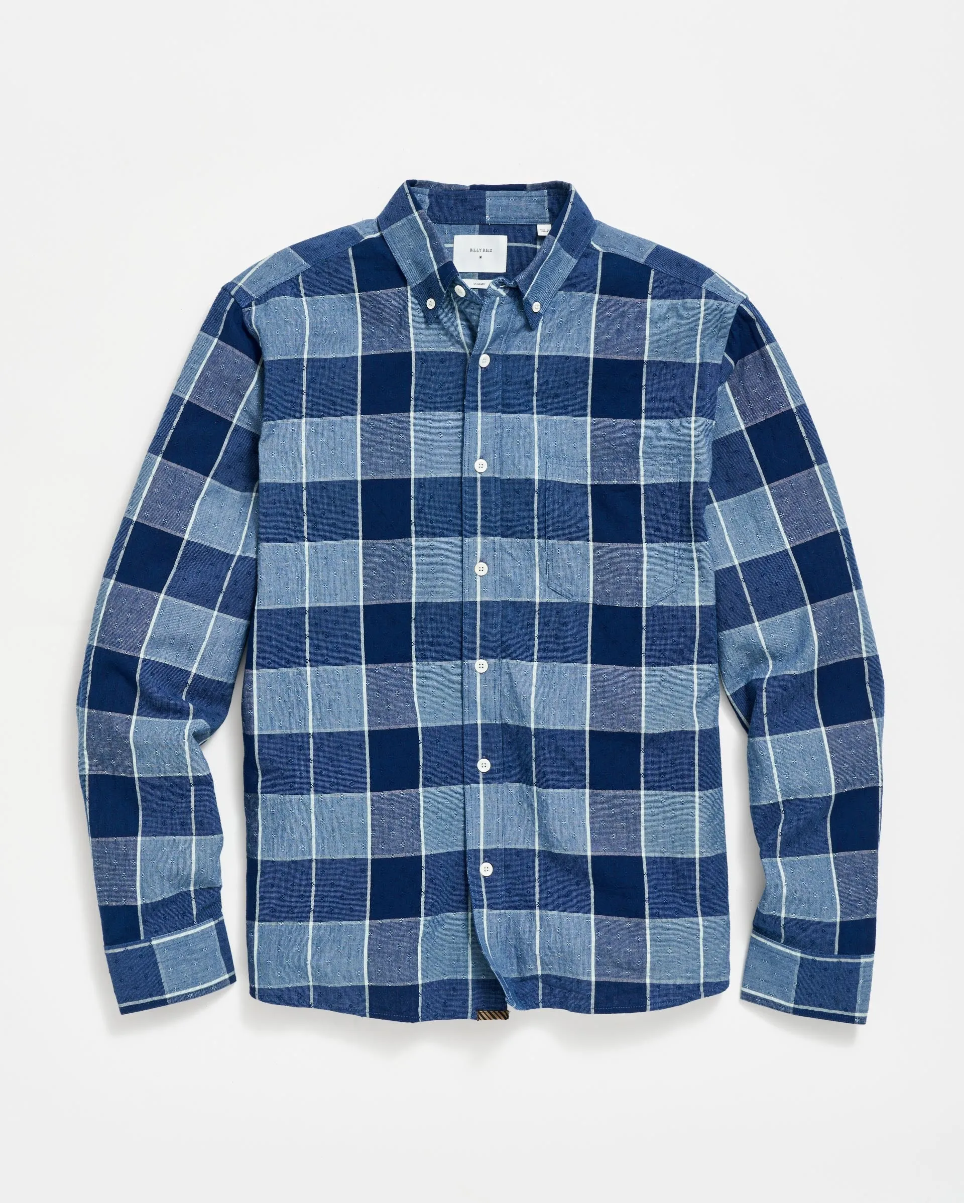 Indigo Dobby Tuscumbia Shirt Button Down sold by Billy Reid