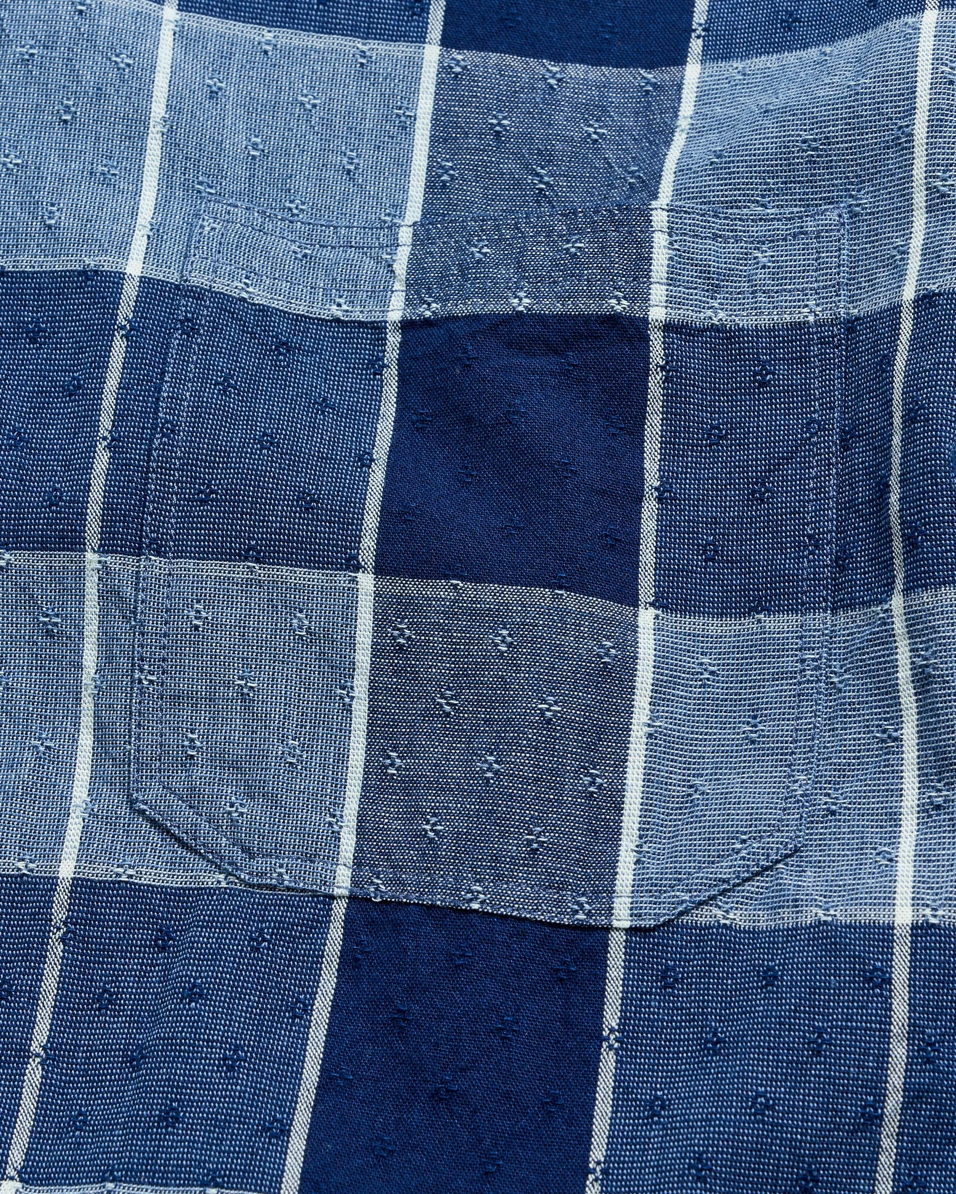 Indigo Dobby Tuscumbia Shirt Button Down sold by Billy Reid product image thumbnail 5