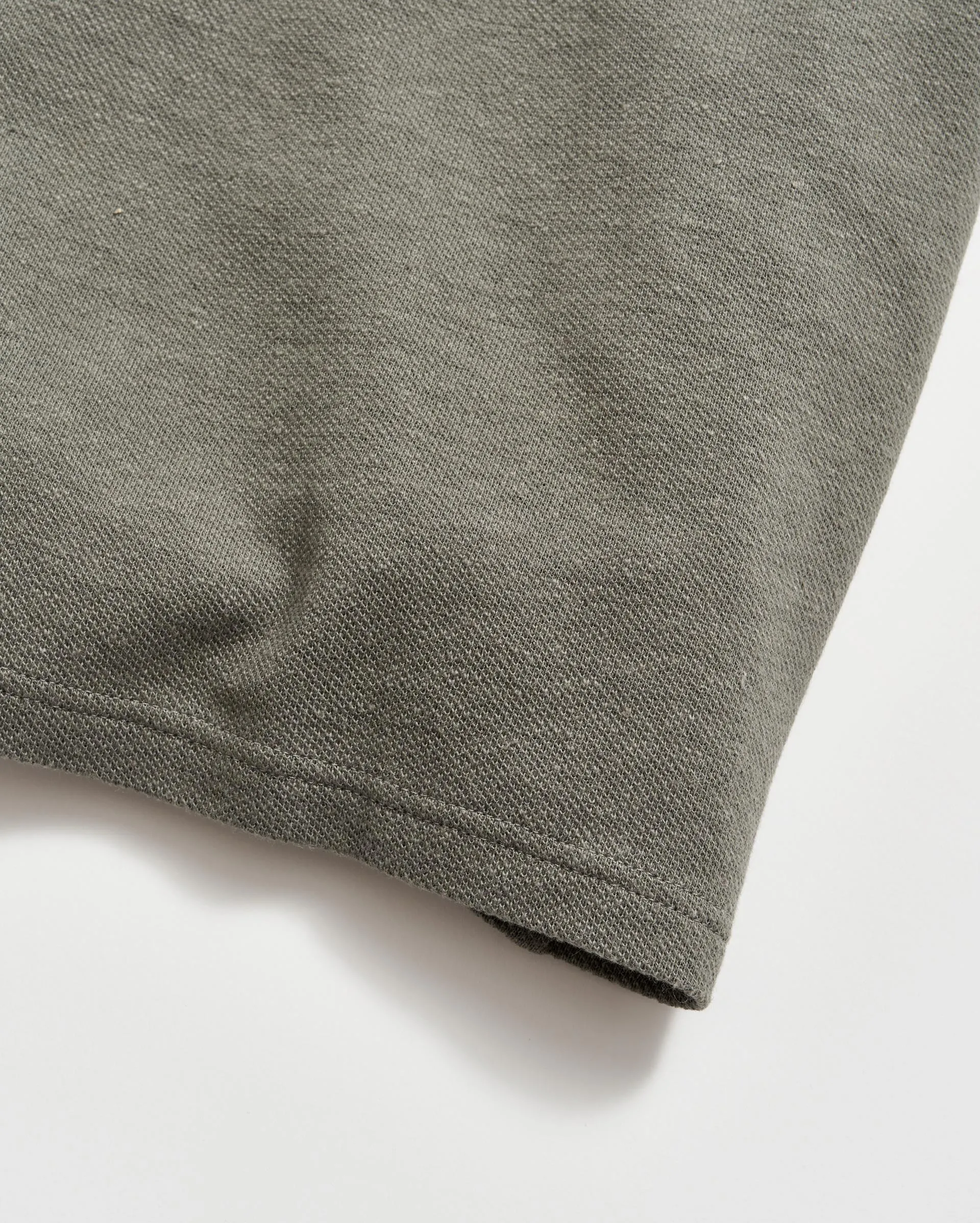 Short Sleeve Hemp Cotton Henley sold by Billy Reid product image thumbnail 4