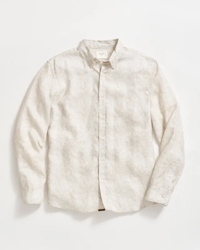 Flock Linen Wilson Shirt sold by Billy Reid