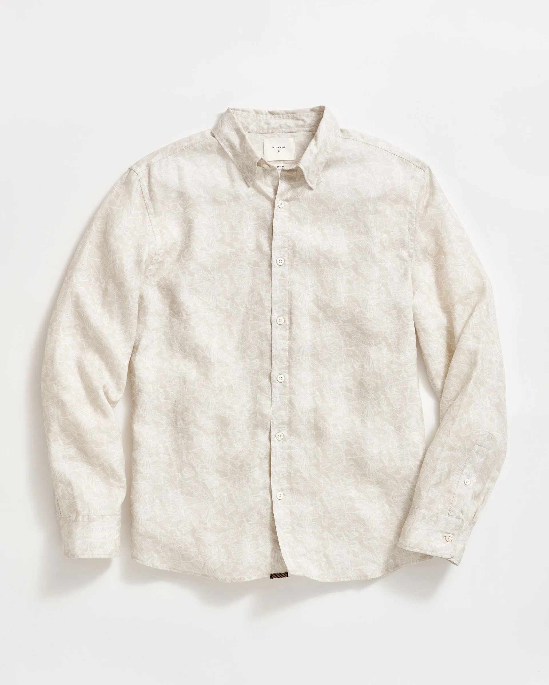 Flock Linen Wilson Shirt sold by Billy Reid