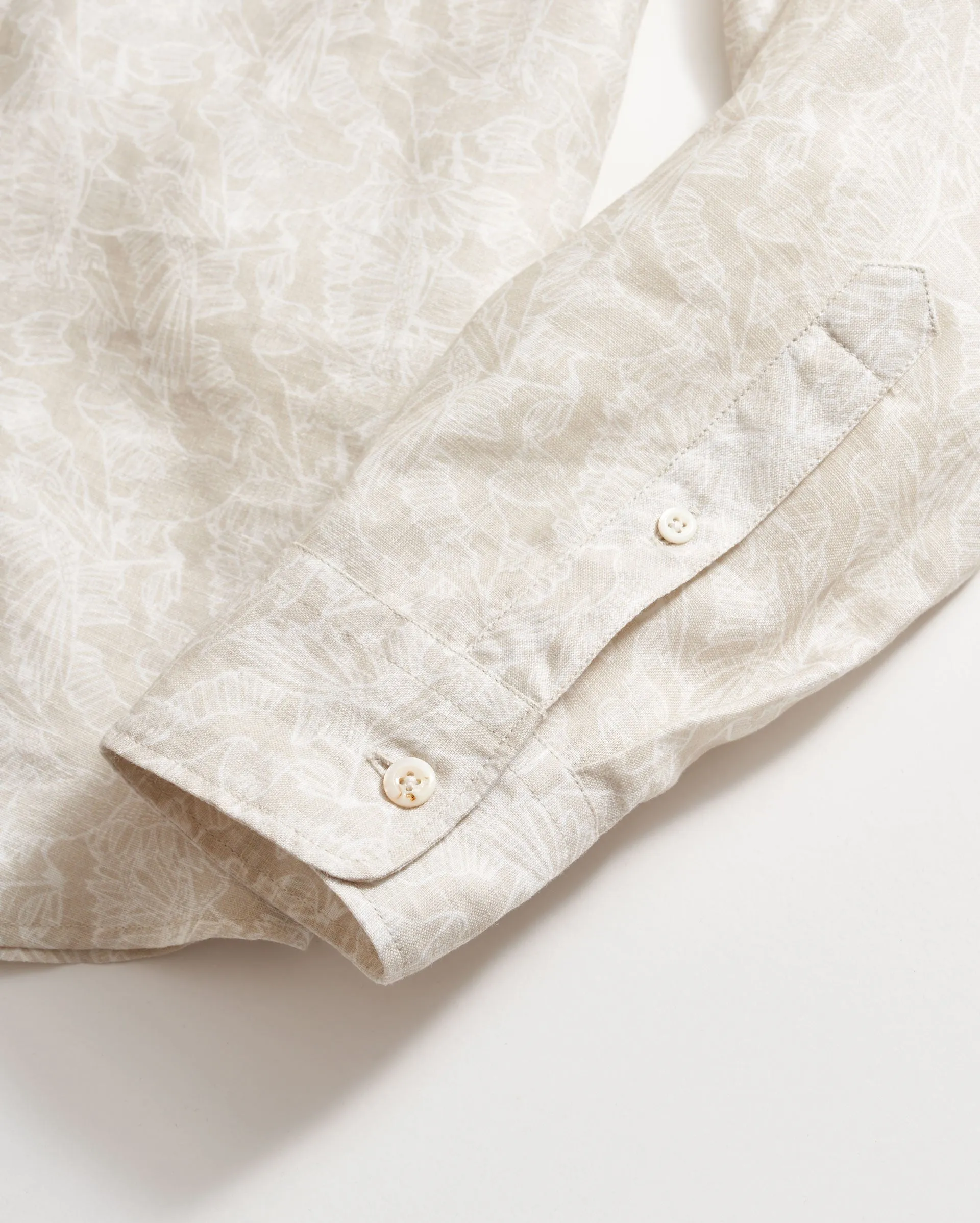 Flock Linen Wilson Shirt sold by Billy Reid product image thumbnail 5
