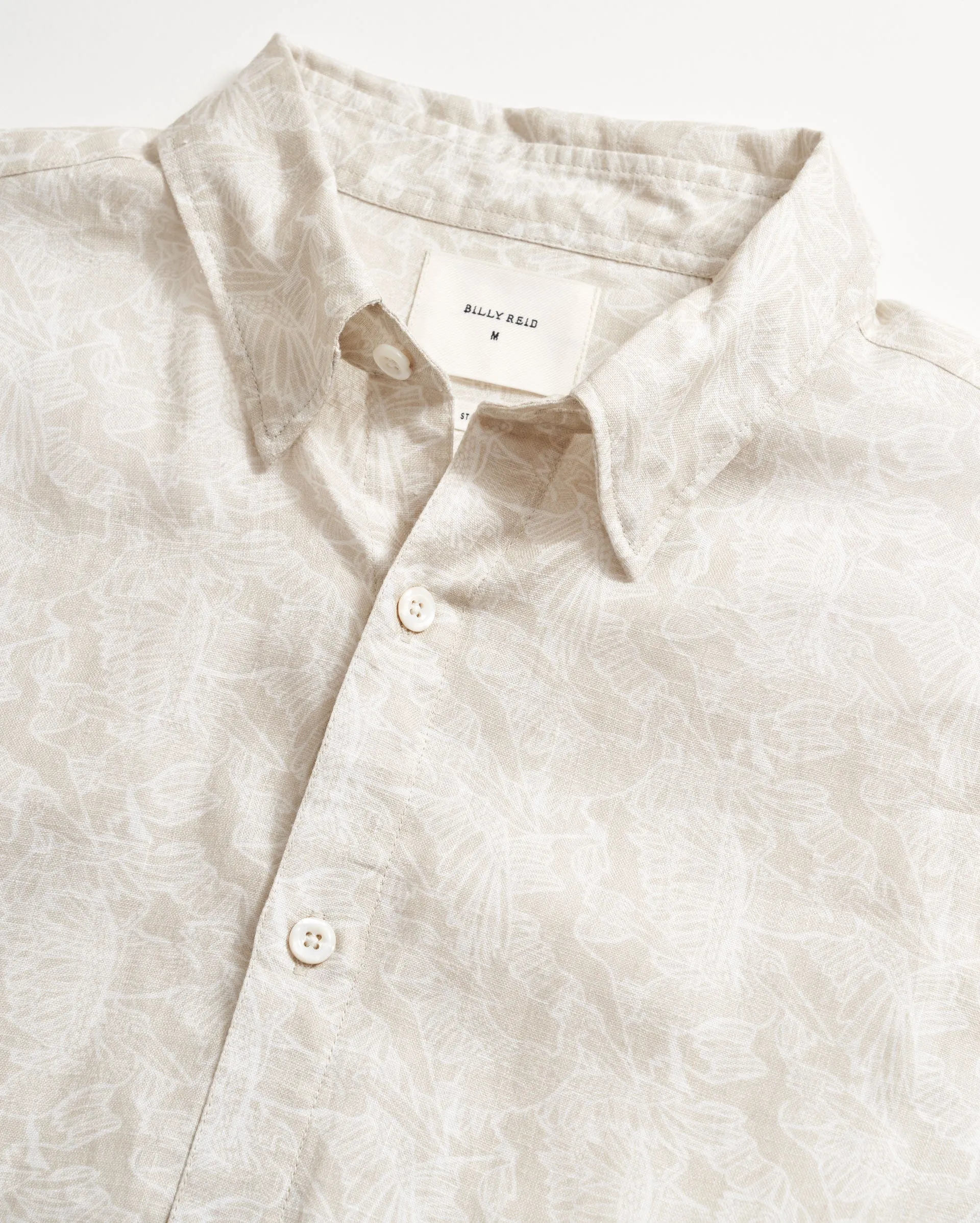 Flock Linen Wilson Shirt sold by Billy Reid product image thumbnail 4