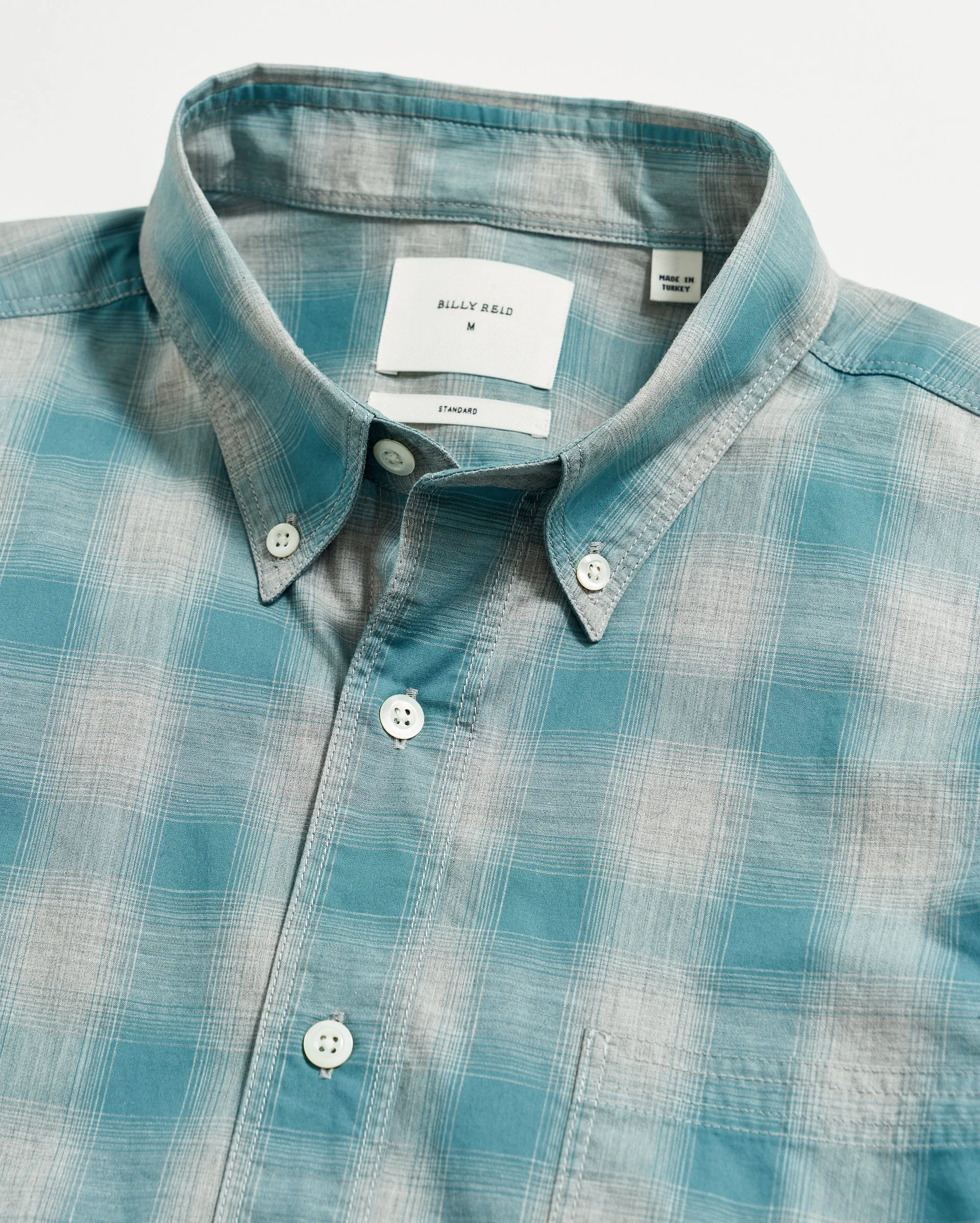 Melange Shadow Plaid Tuscumbia Shirt sold by Billy Reid product image thumbnail 3