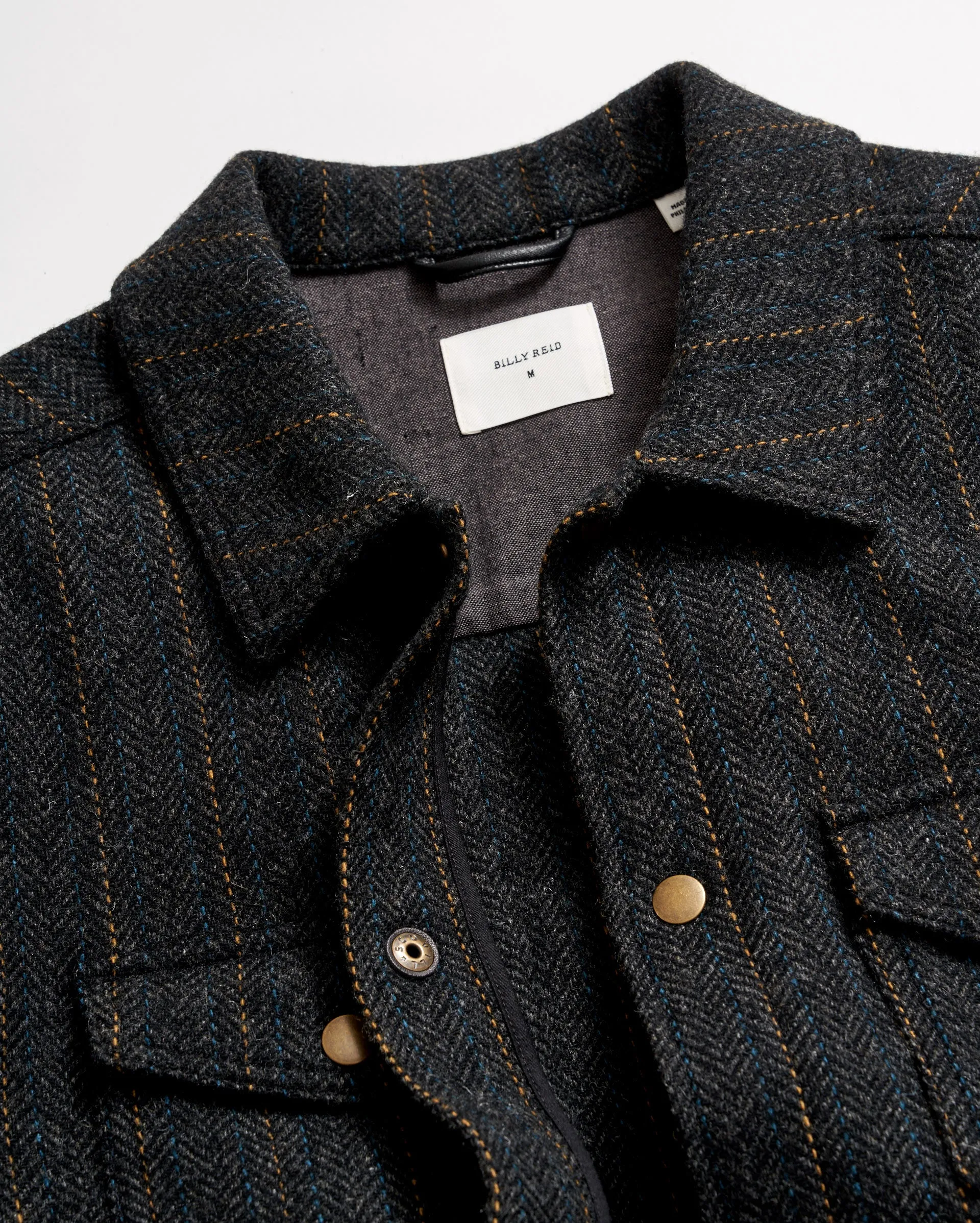 Woodsman Shirt Jacket sold by Billy Reid product image thumbnail 4