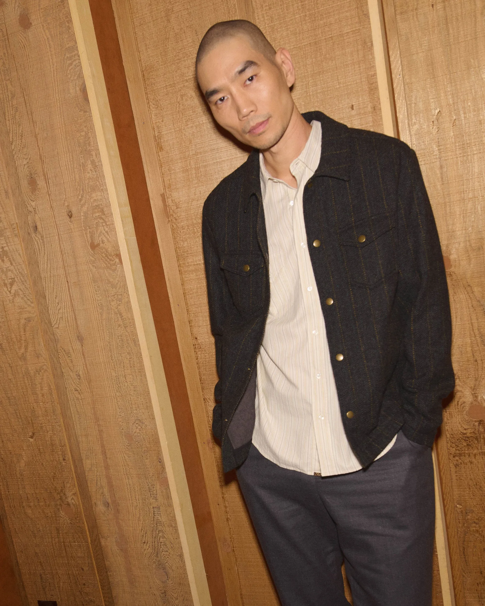 Woodsman Shirt Jacket sold by Billy Reid product image thumbnail 2