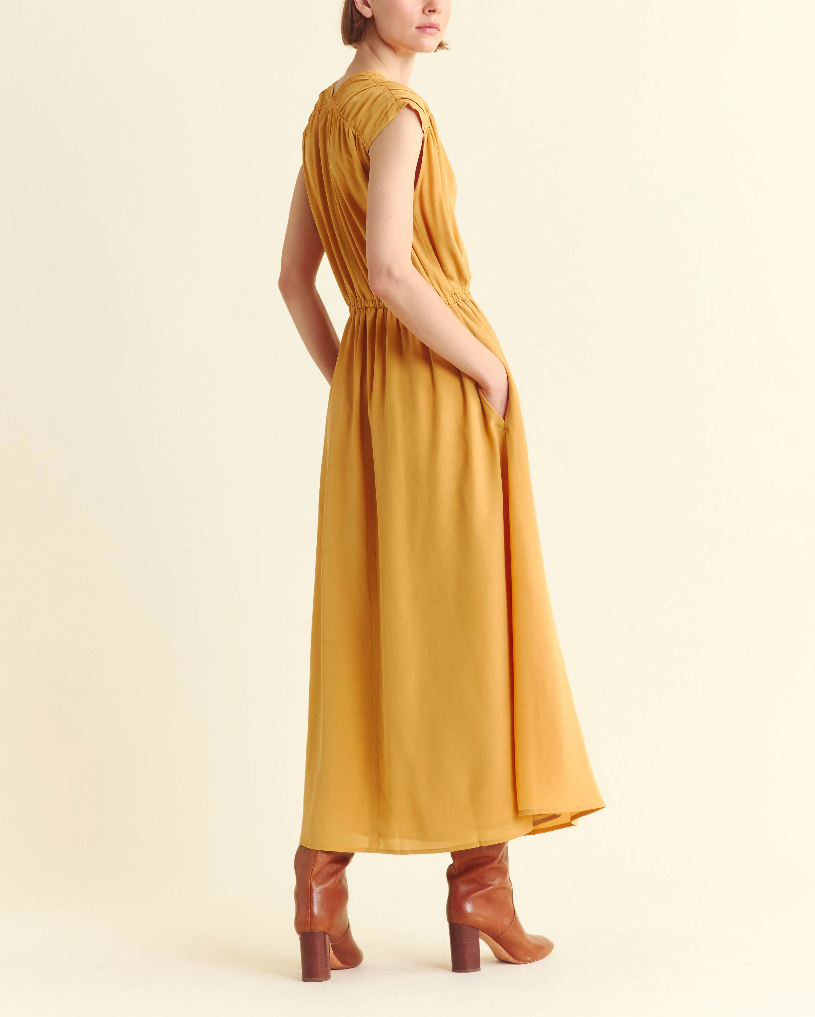 V-Neck Maxi Dress sold by Billy Reid product image thumbnail 3