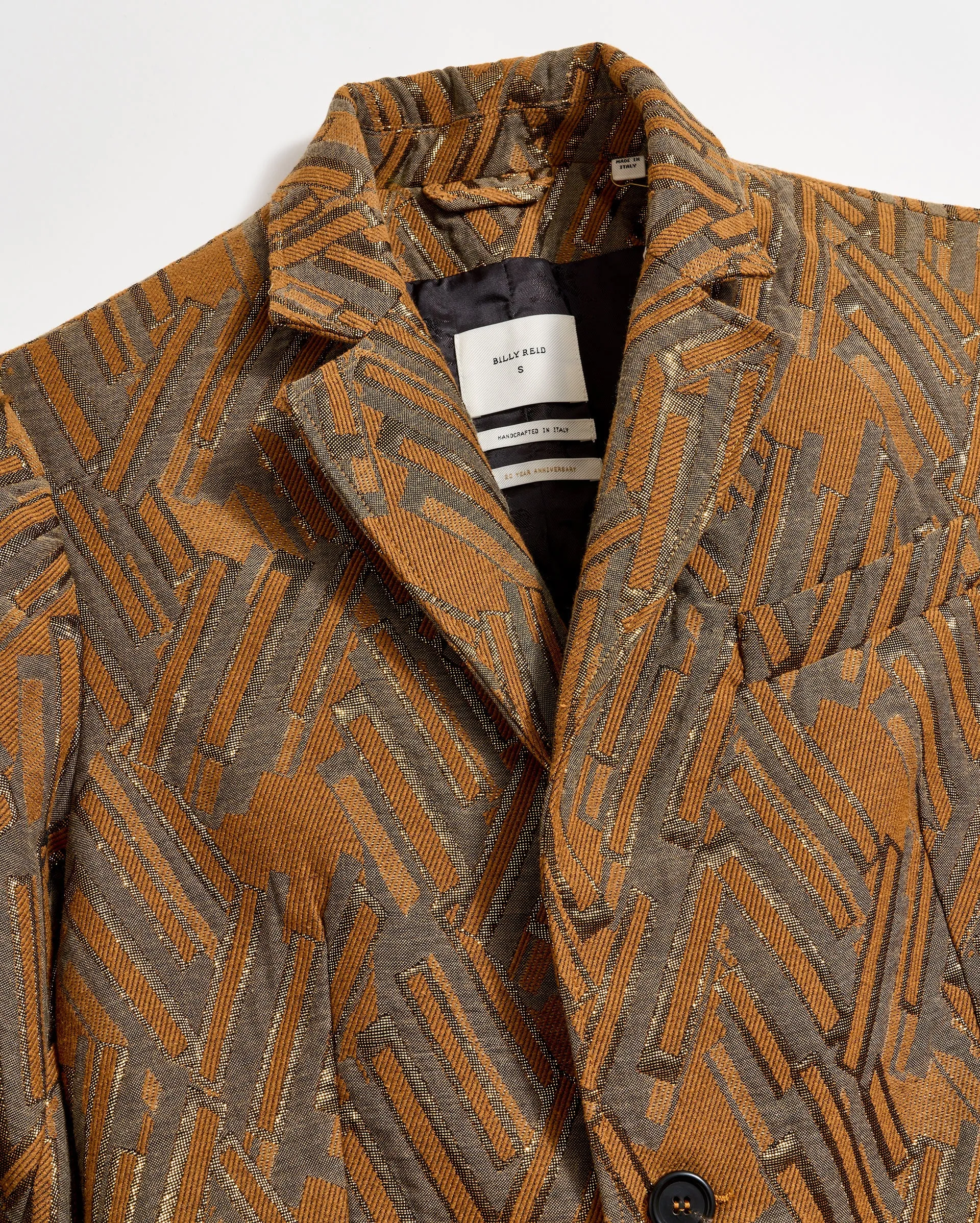 Tailored Jacquard Crombie sold by Billy Reid product image thumbnail 5