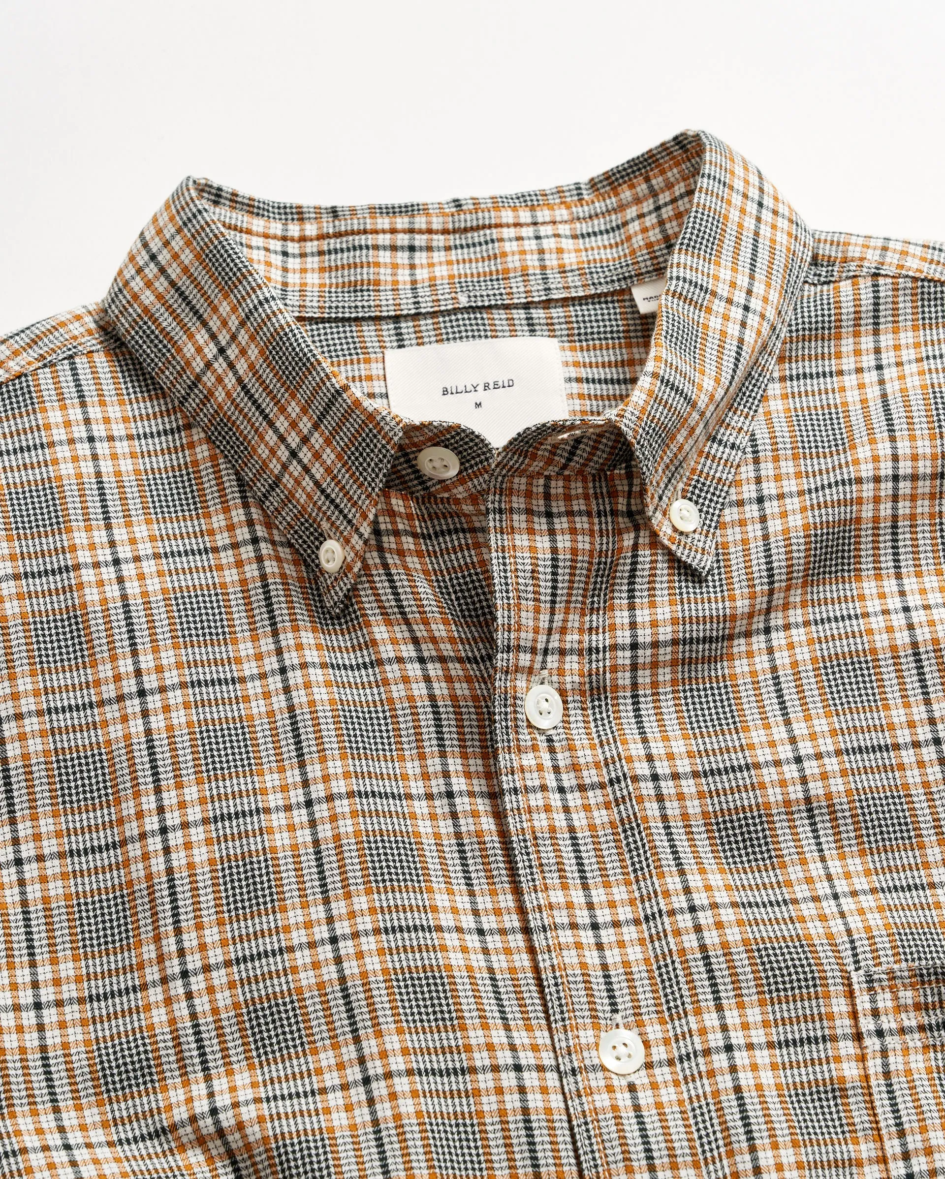 Micro-Herringbone Plaid Tuscumbia Shirt Button-Down sold by Billy Reid product image thumbnail 2