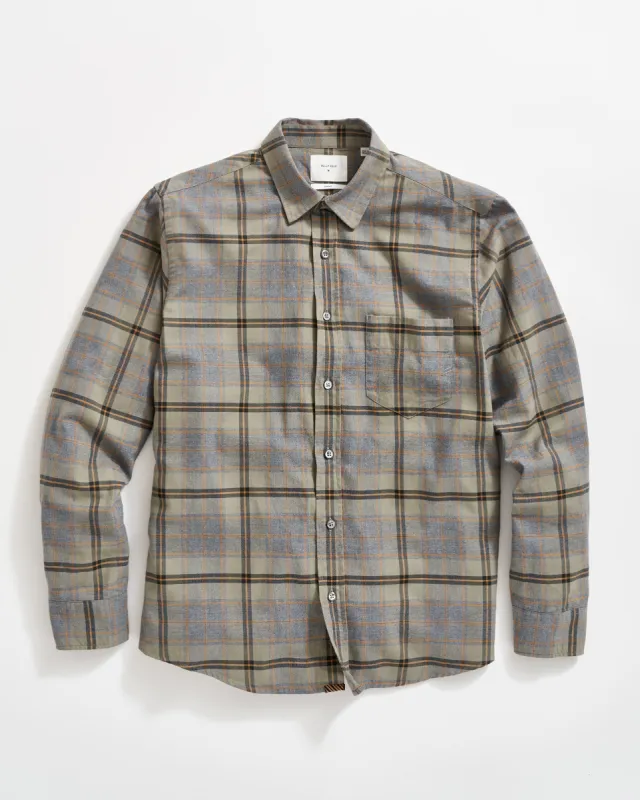 Melange Large Scale Plaid Cypress Shirt sold by Billy Reid