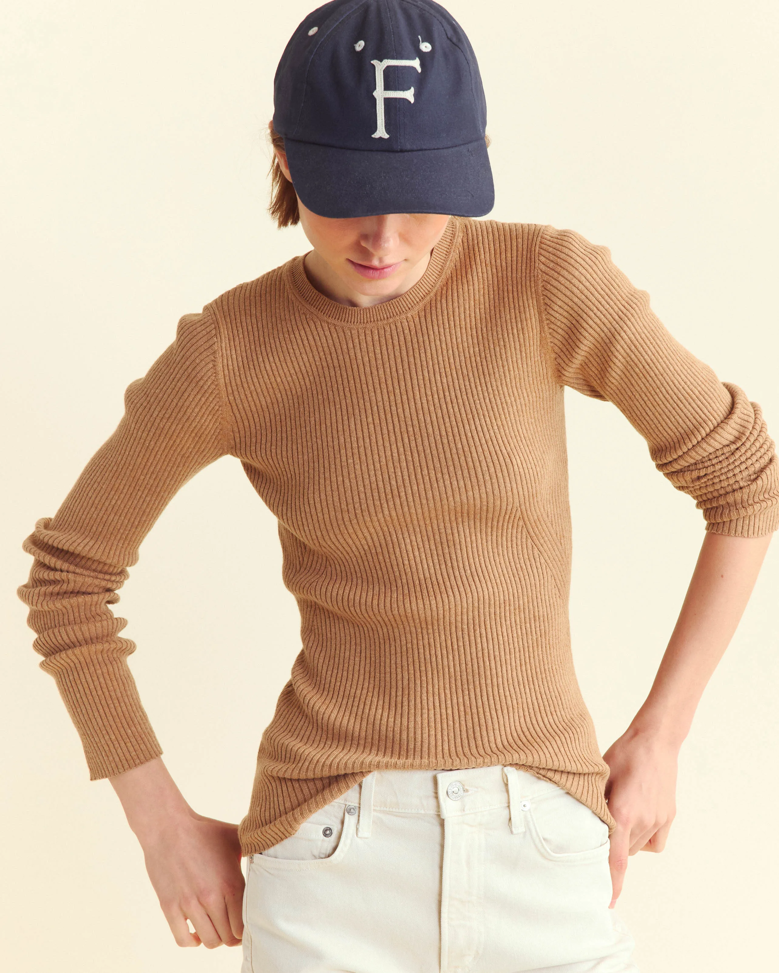 Long Sleeve Rib Crew sold by Billy Reid product image thumbnail 2