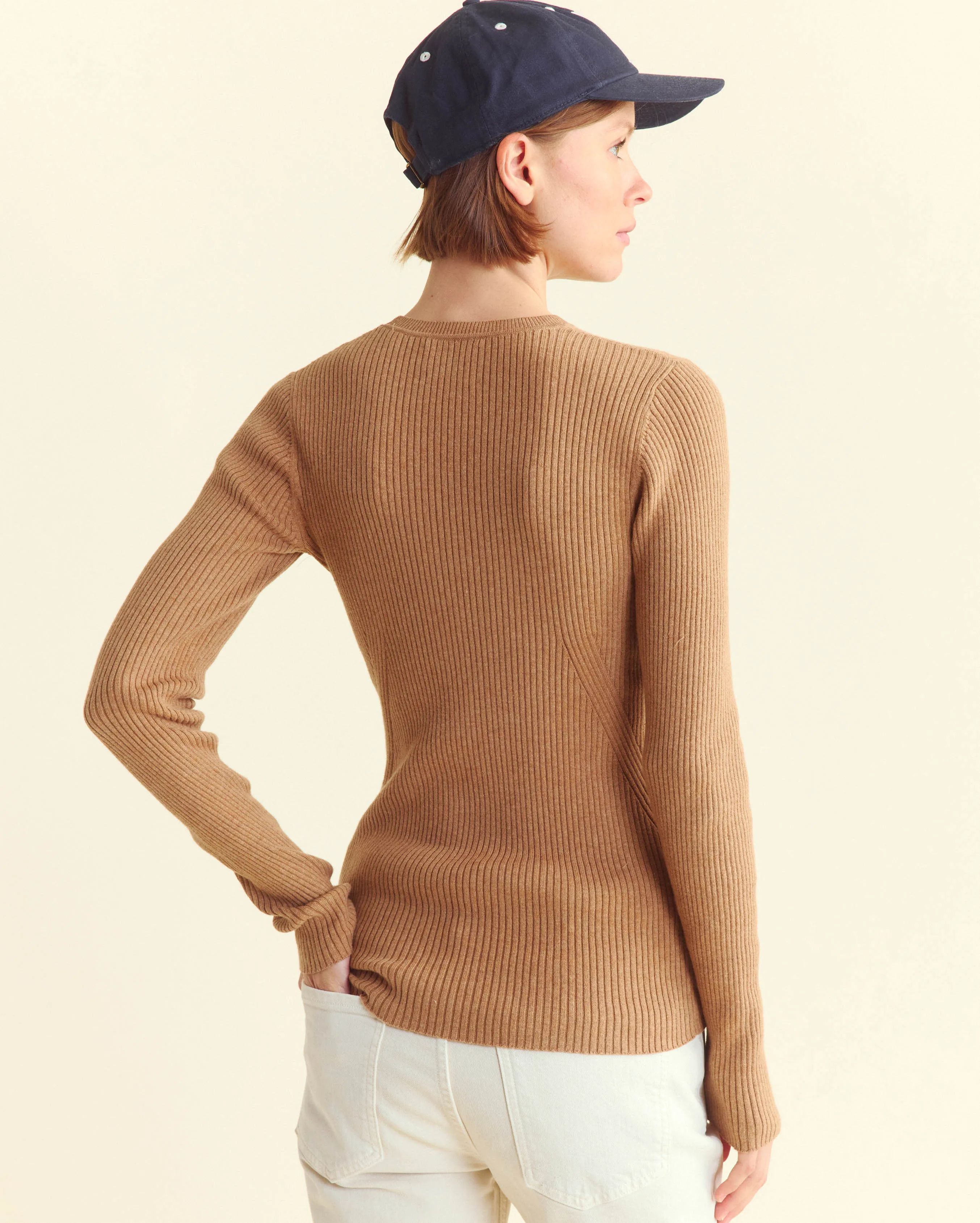 Long Sleeve Rib Crew sold by Billy Reid product image thumbnail 3