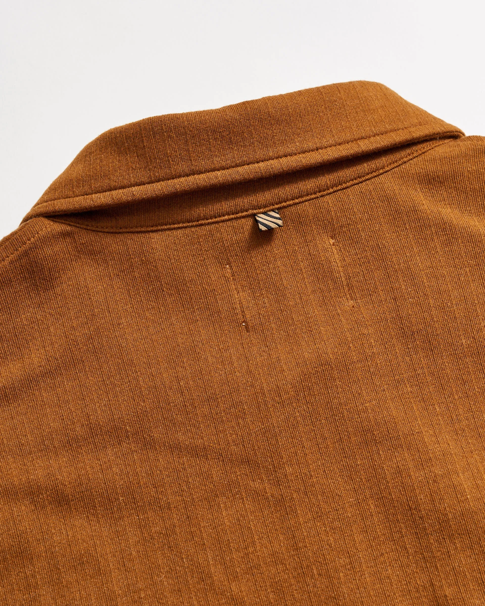 Long Sleeve Herringbone Polo sold by Billy Reid product image thumbnail 4