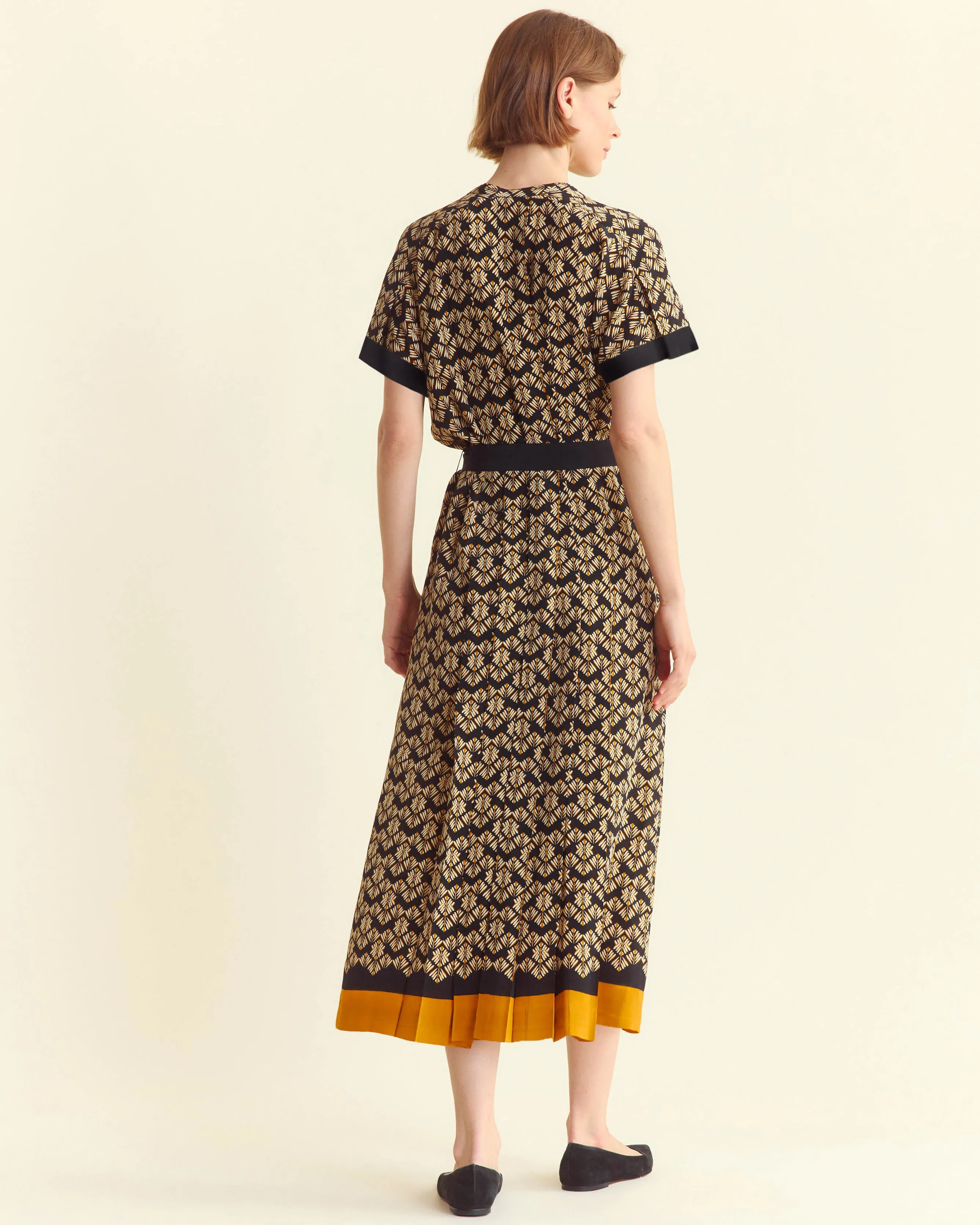 Knife Pleat Dress sold by Billy Reid product image thumbnail 3