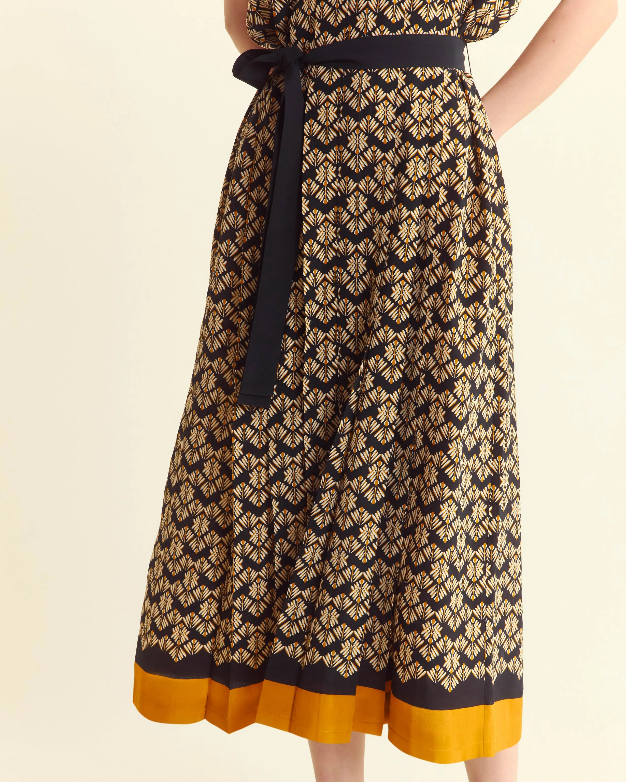 Knife Pleat Dress sold by Billy Reid product image thumbnail 4