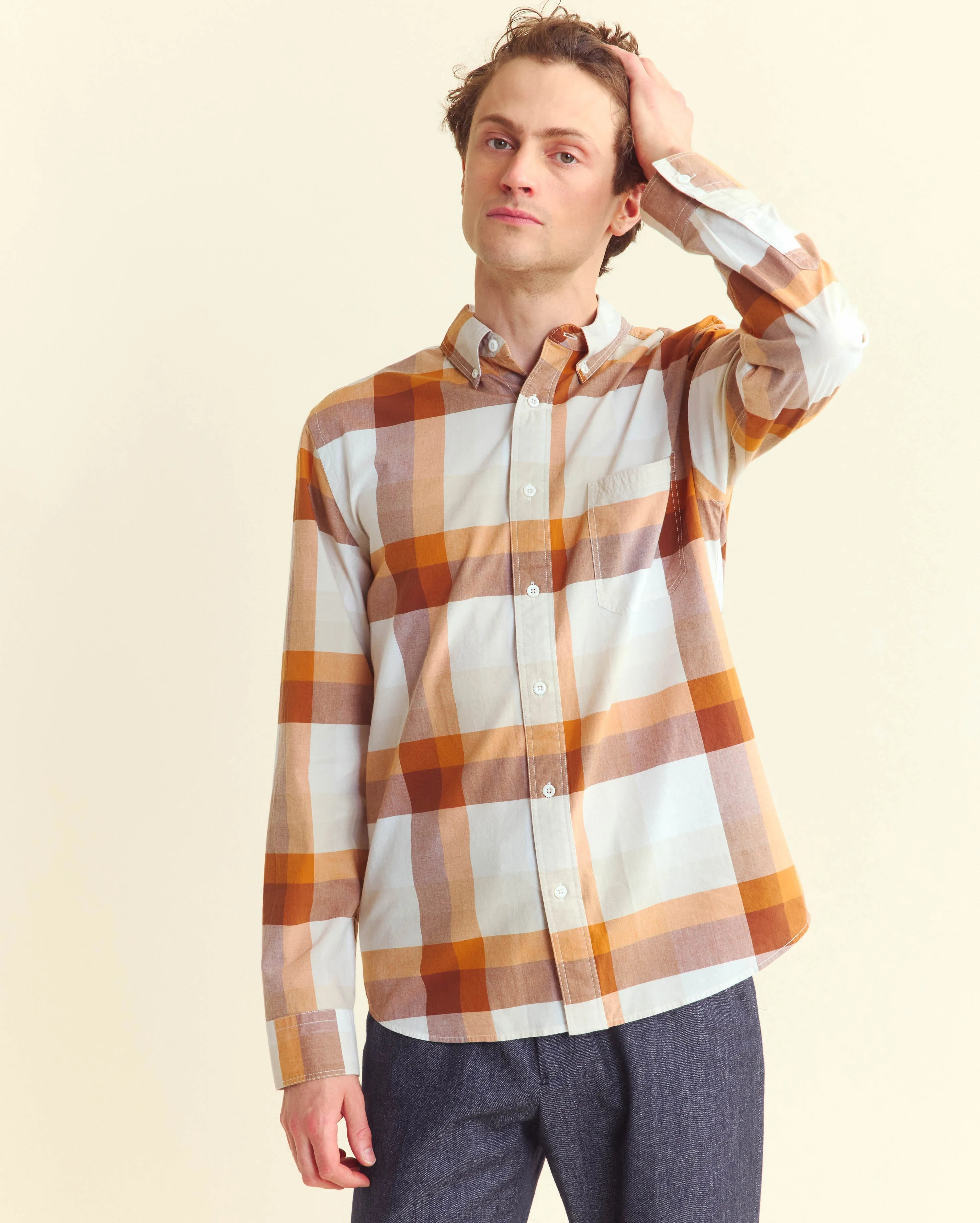 Large Scale Plaid Tuscumbia Shirt Button-Down sold by Billy Reid product image thumbnail 2