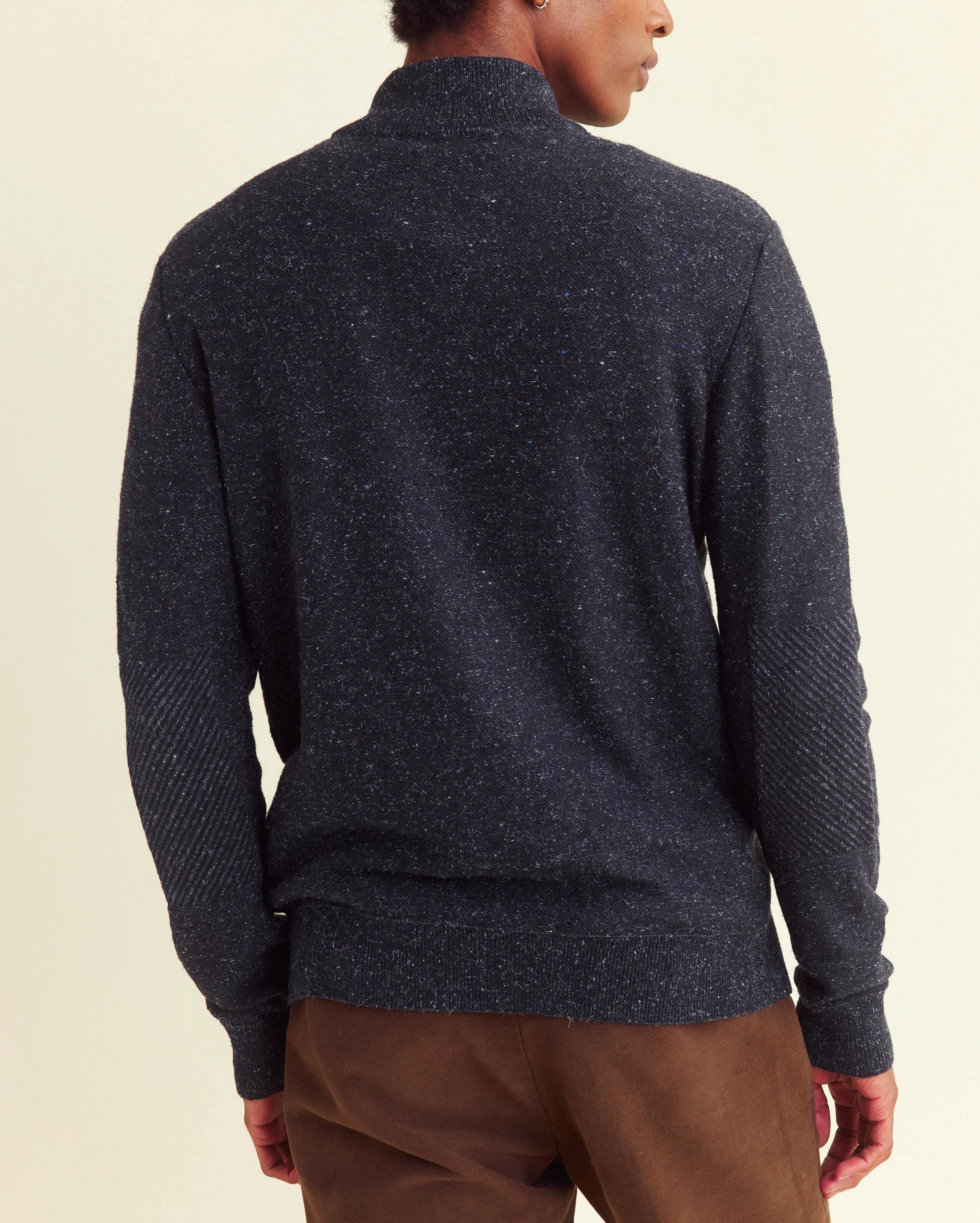 Birdseye Half Zip sold by Billy Reid product image thumbnail 3