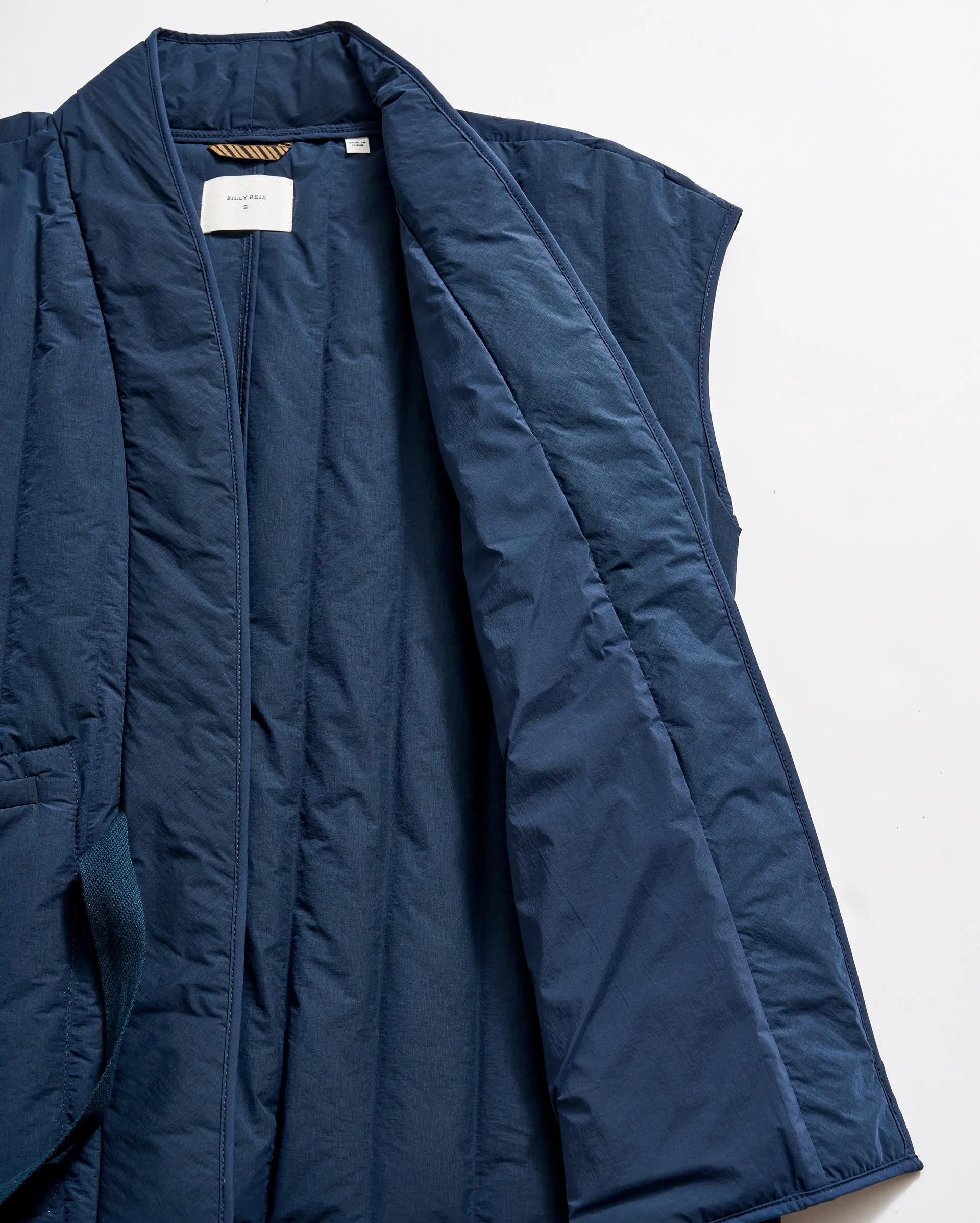 Tie Front Quilted Vest sold by Billy Reid product image thumbnail 4