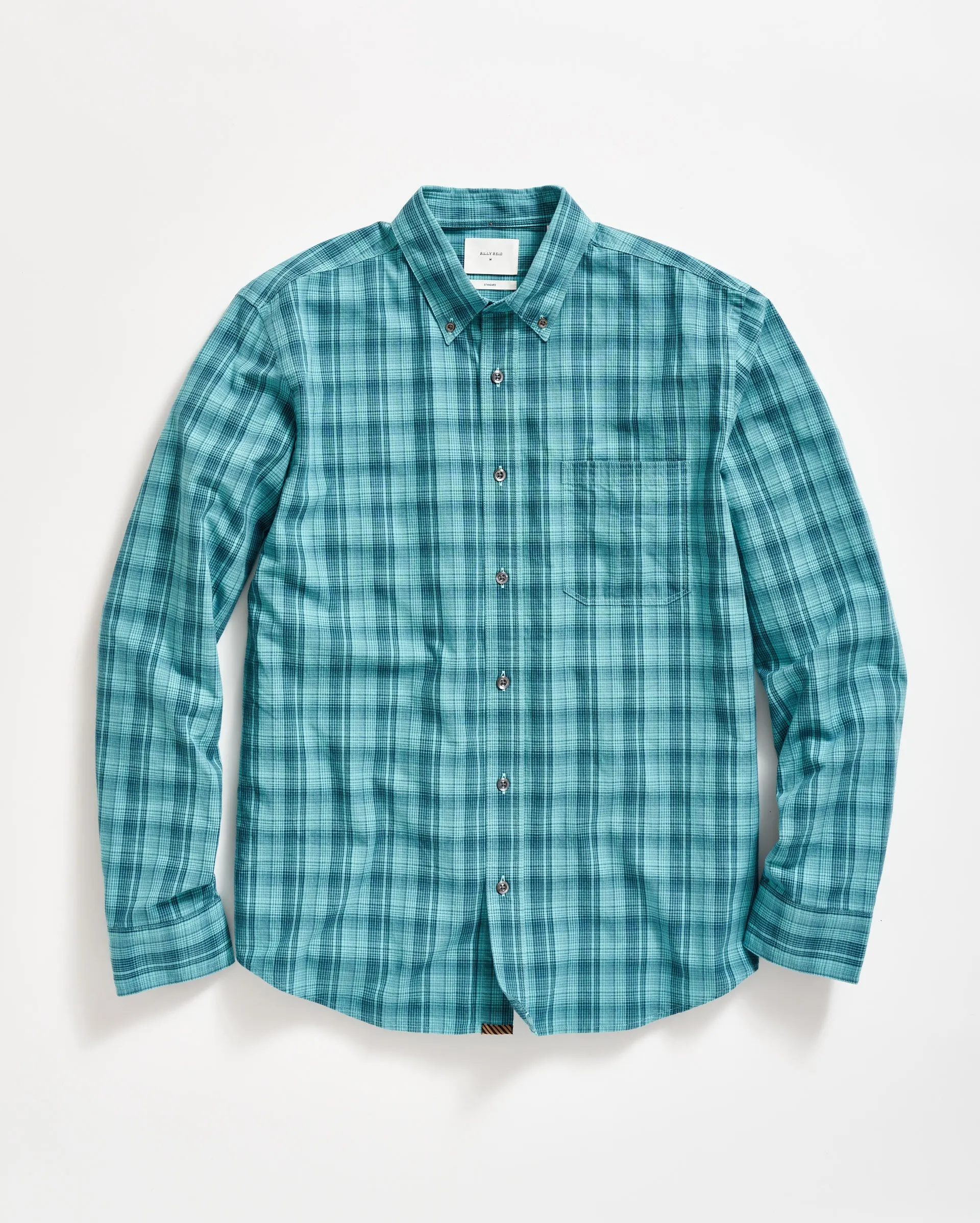 Shadow Plaid Tuscumbia Shirt Button Down sold by Billy Reid