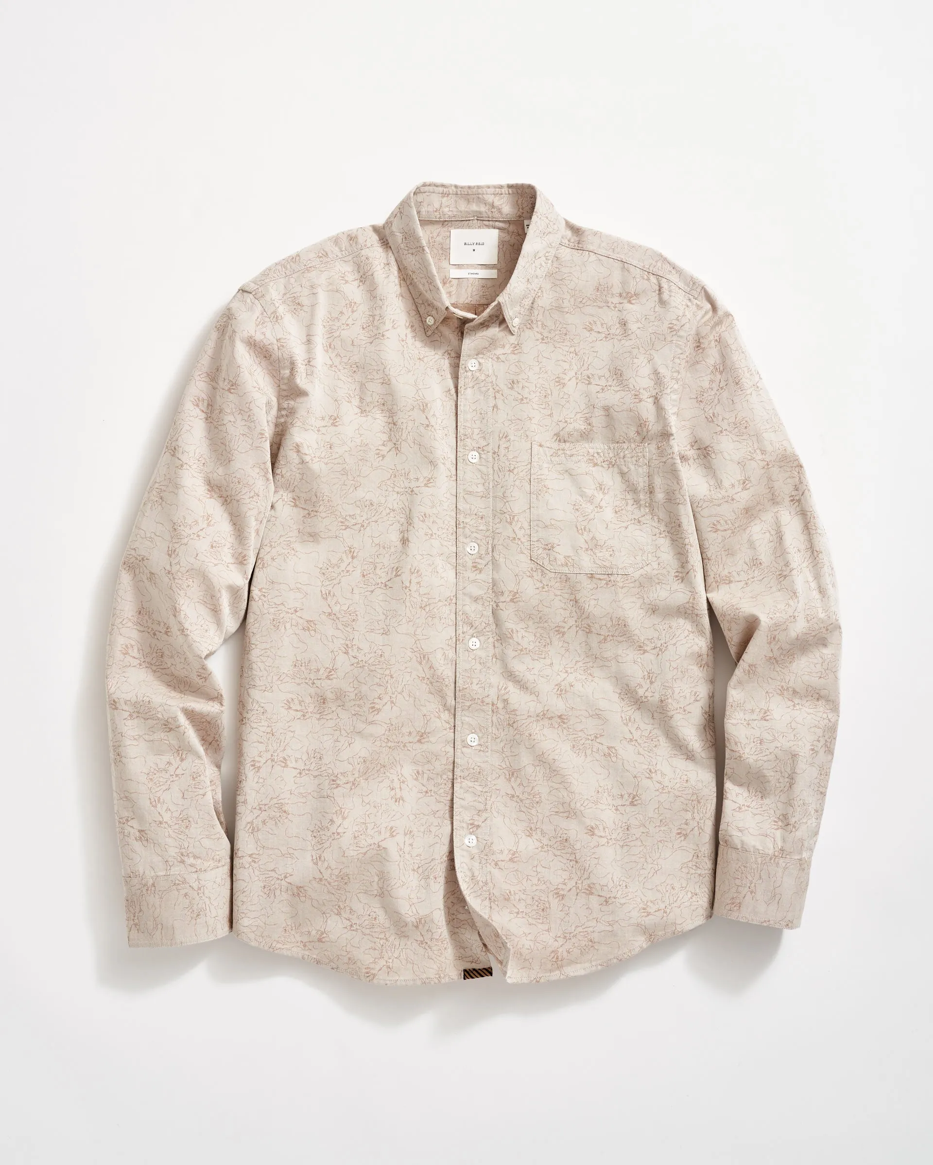 Melange Yellowhammer Tuscumbia Shirt Button-Down sold by Billy Reid
