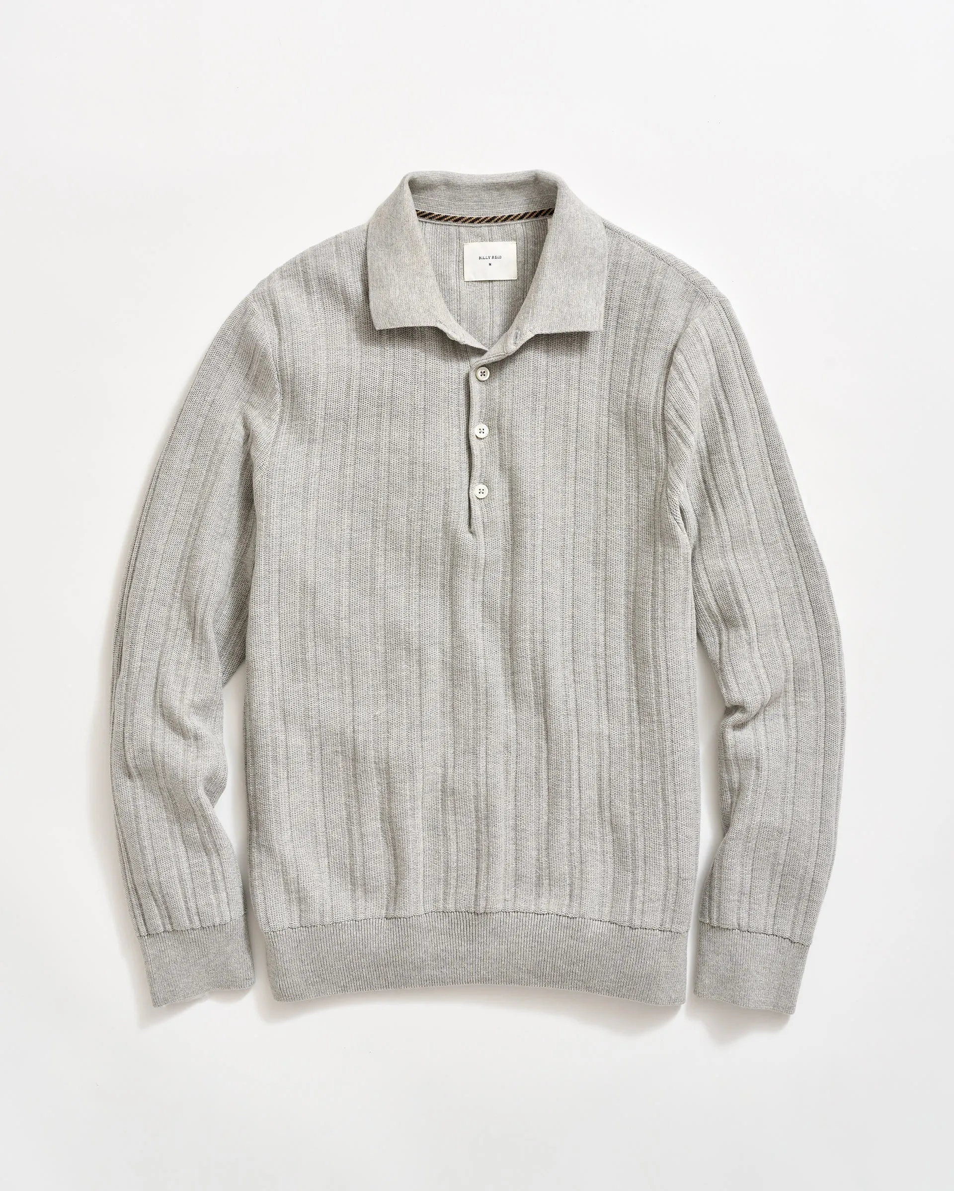 Long Sleeve Tailored Sweater Polo sold by Billy Reid