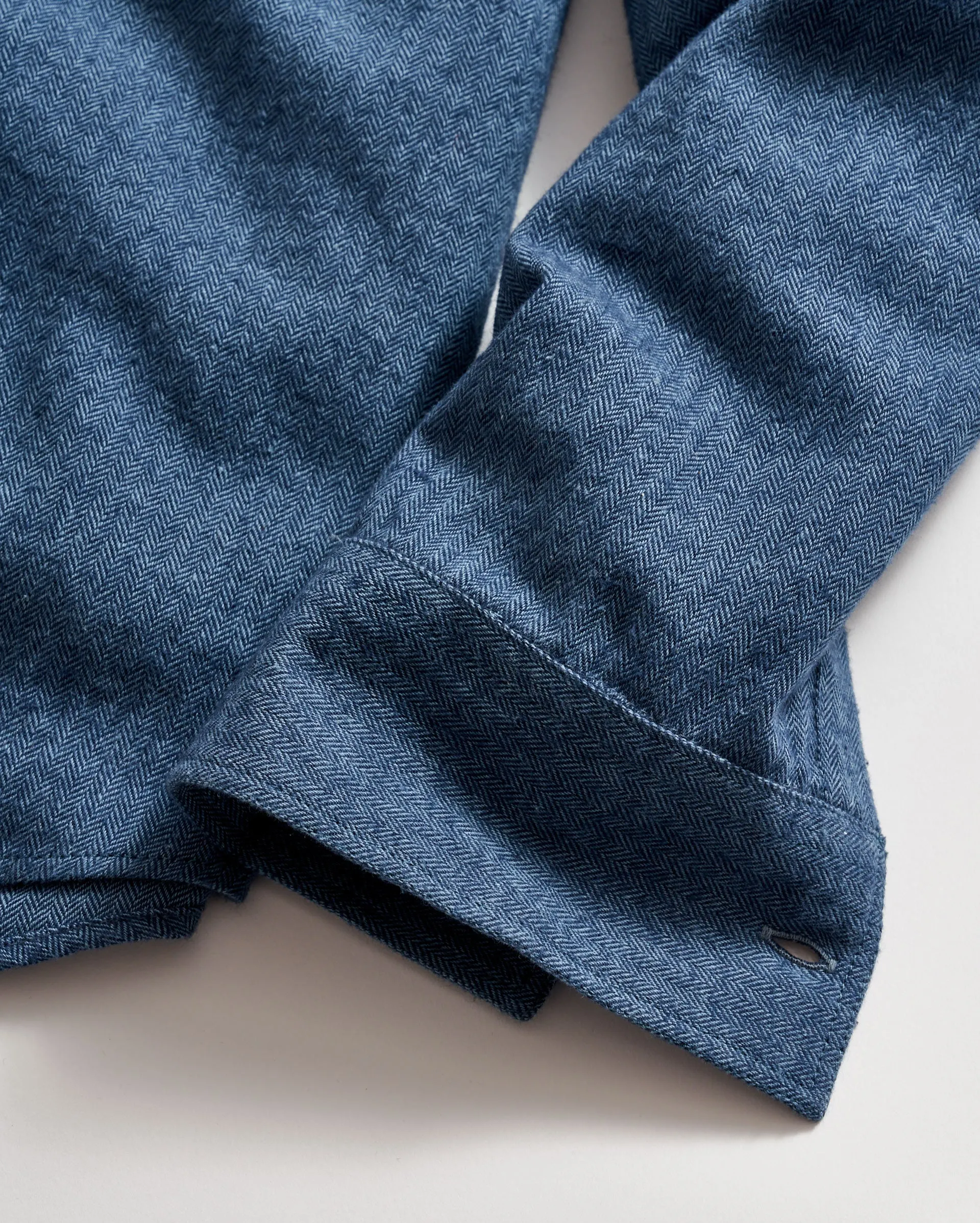 Herringbone Scout Shirt sold by Billy Reid product image thumbnail 5