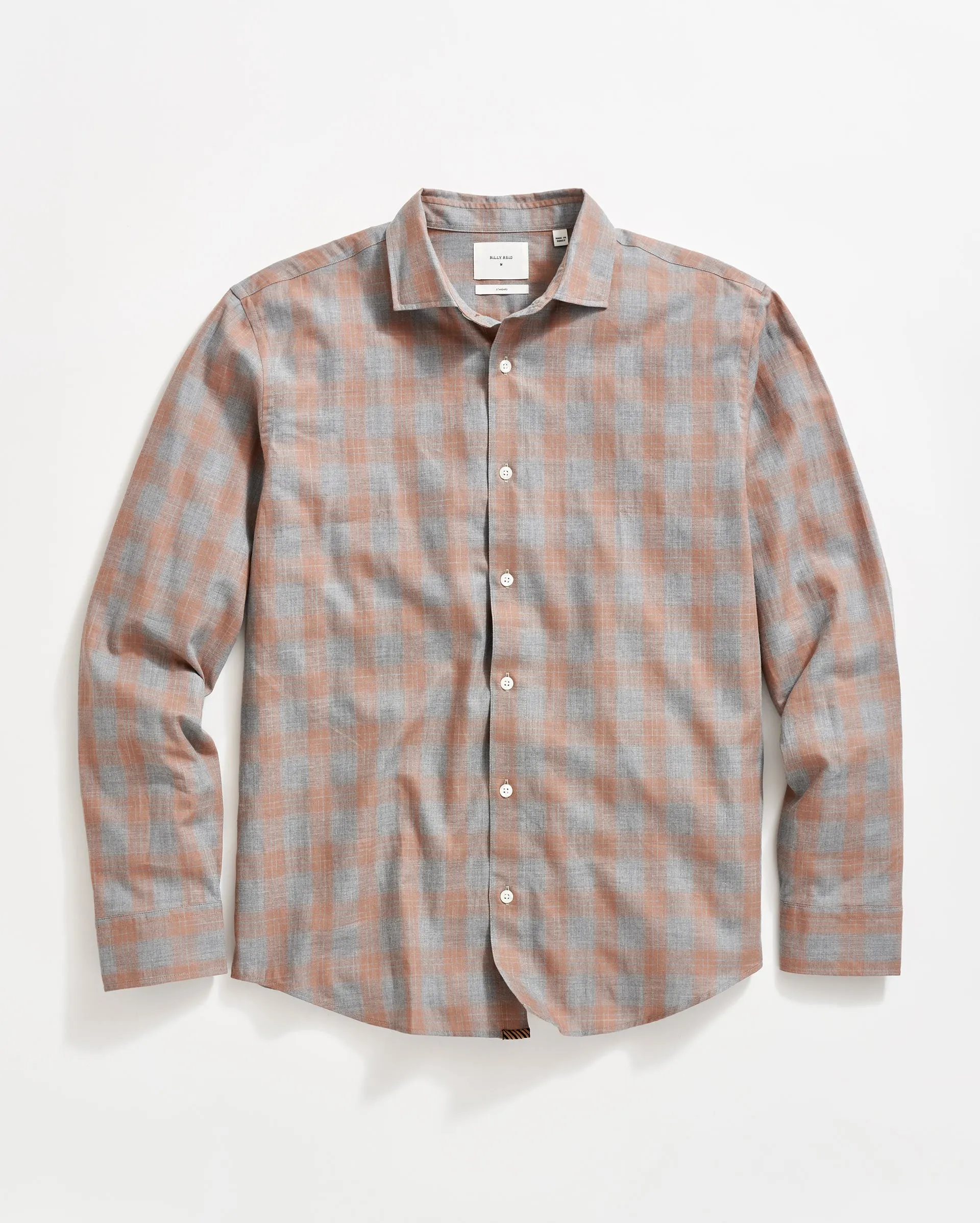 Herringbone Plaid Hutcheson Sport Shirt sold by Billy Reid