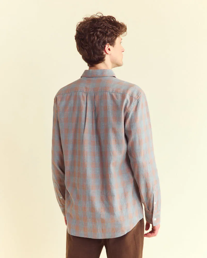 Herringbone Plaid Hutcheson Sport Shirt sold by Billy Reid product image thumbnail 3