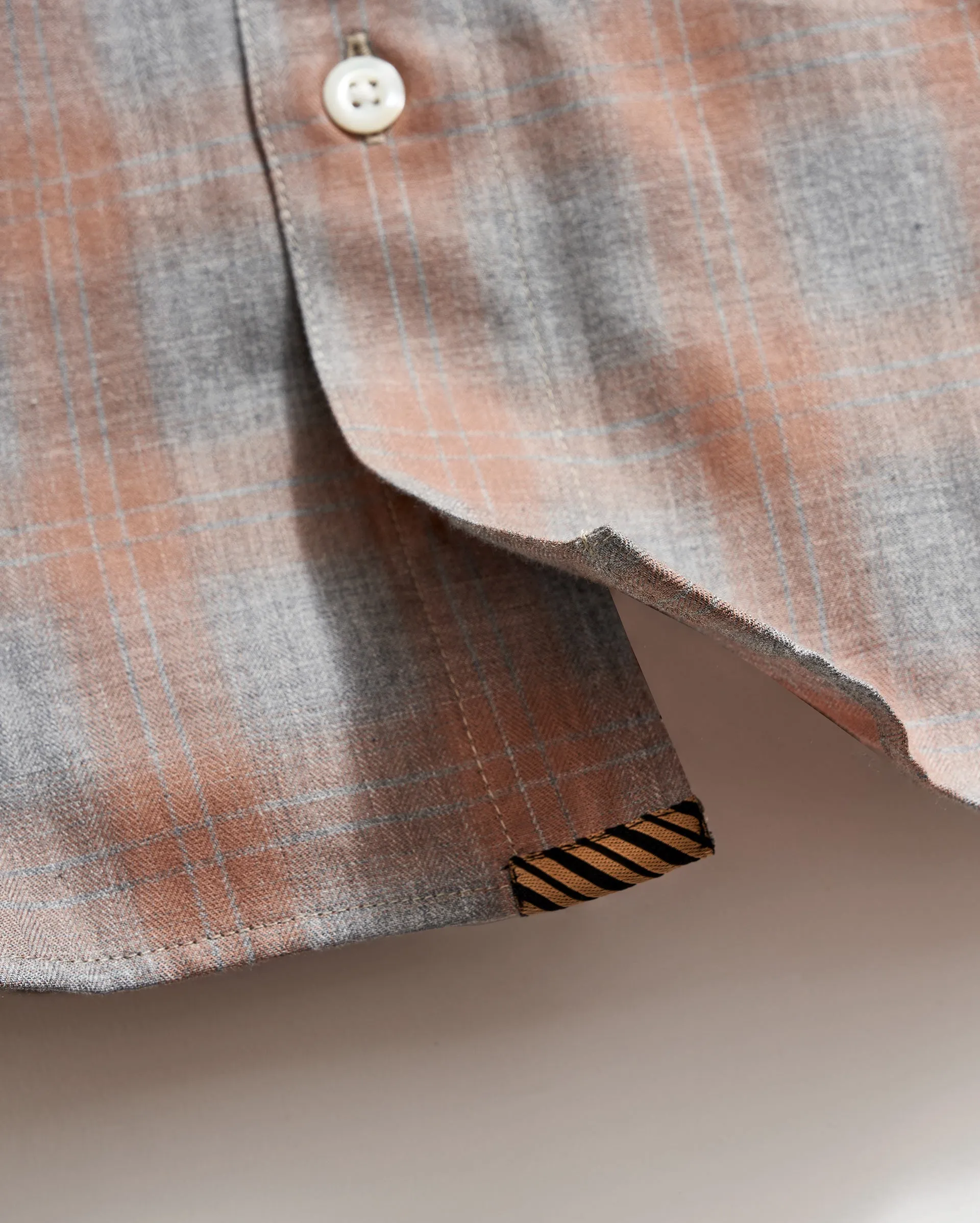 Herringbone Plaid Hutcheson Sport Shirt sold by Billy Reid product image thumbnail 5